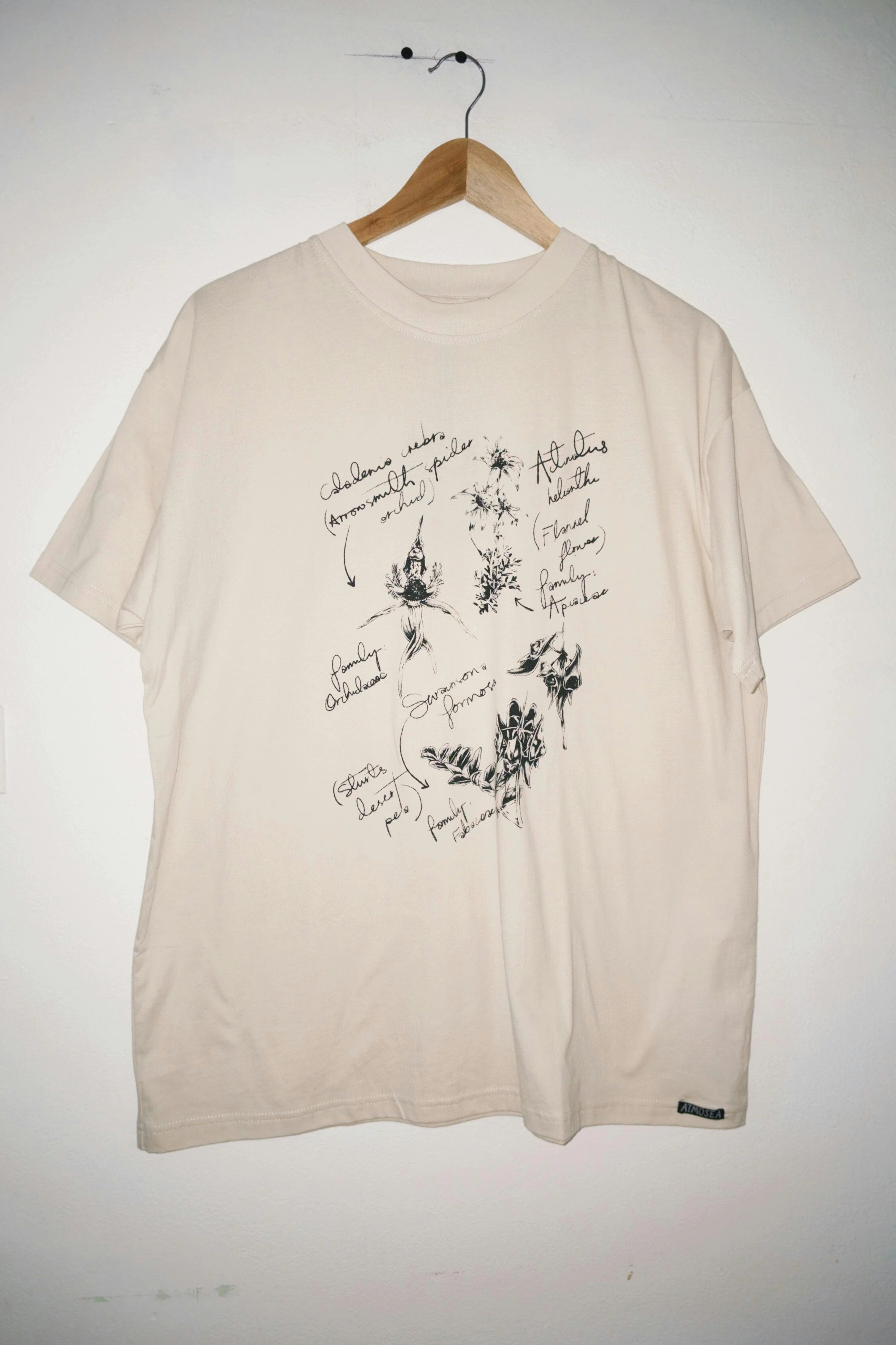 Artist Tee - What Flower is That?  - Yaz Ward x Atmosea Collab - Image 6