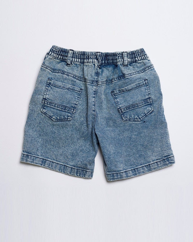 Axis Elastic Waist Stretch Denim Short - Youth - Image 2