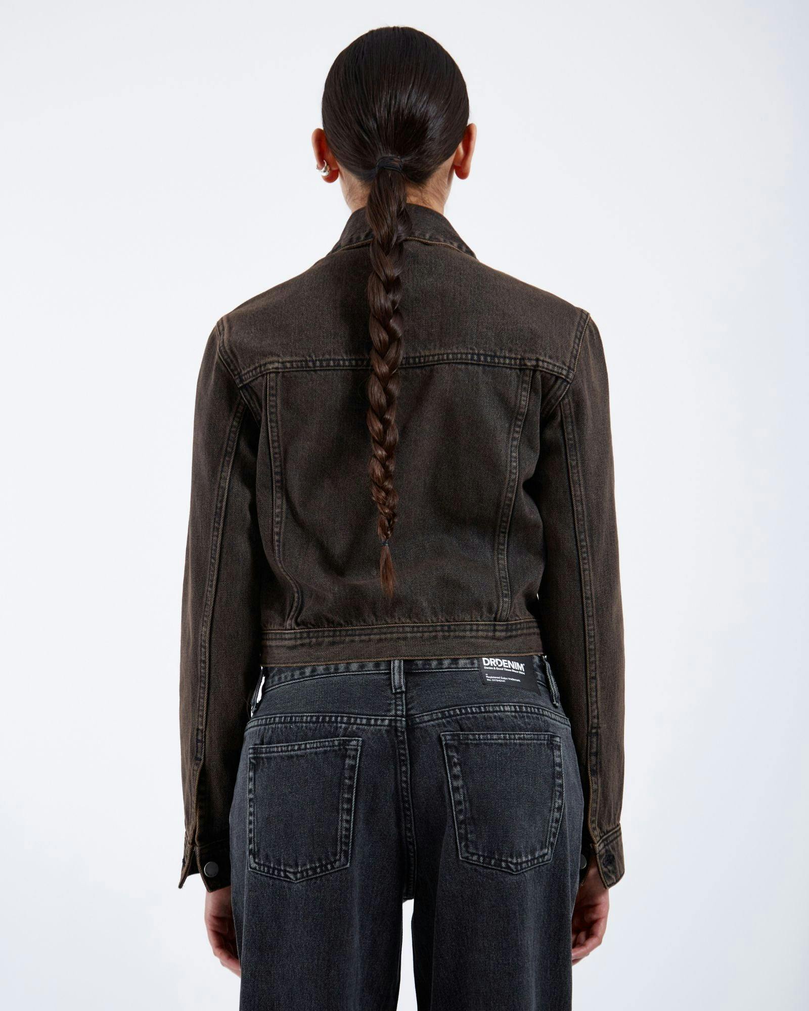 Becky Jacket - Jet Brown - Image 3