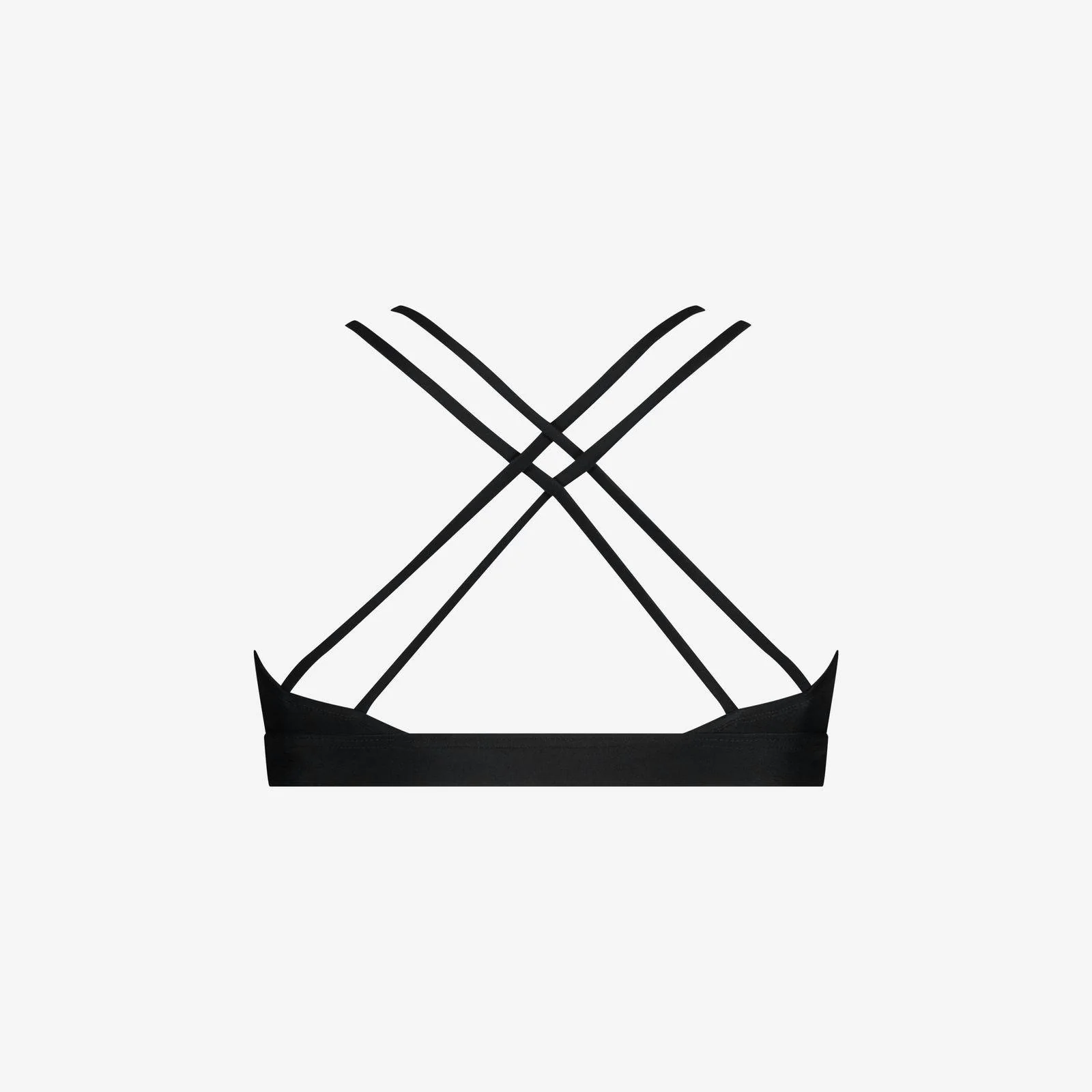 Bikini Top Cross ― Black - Image 12