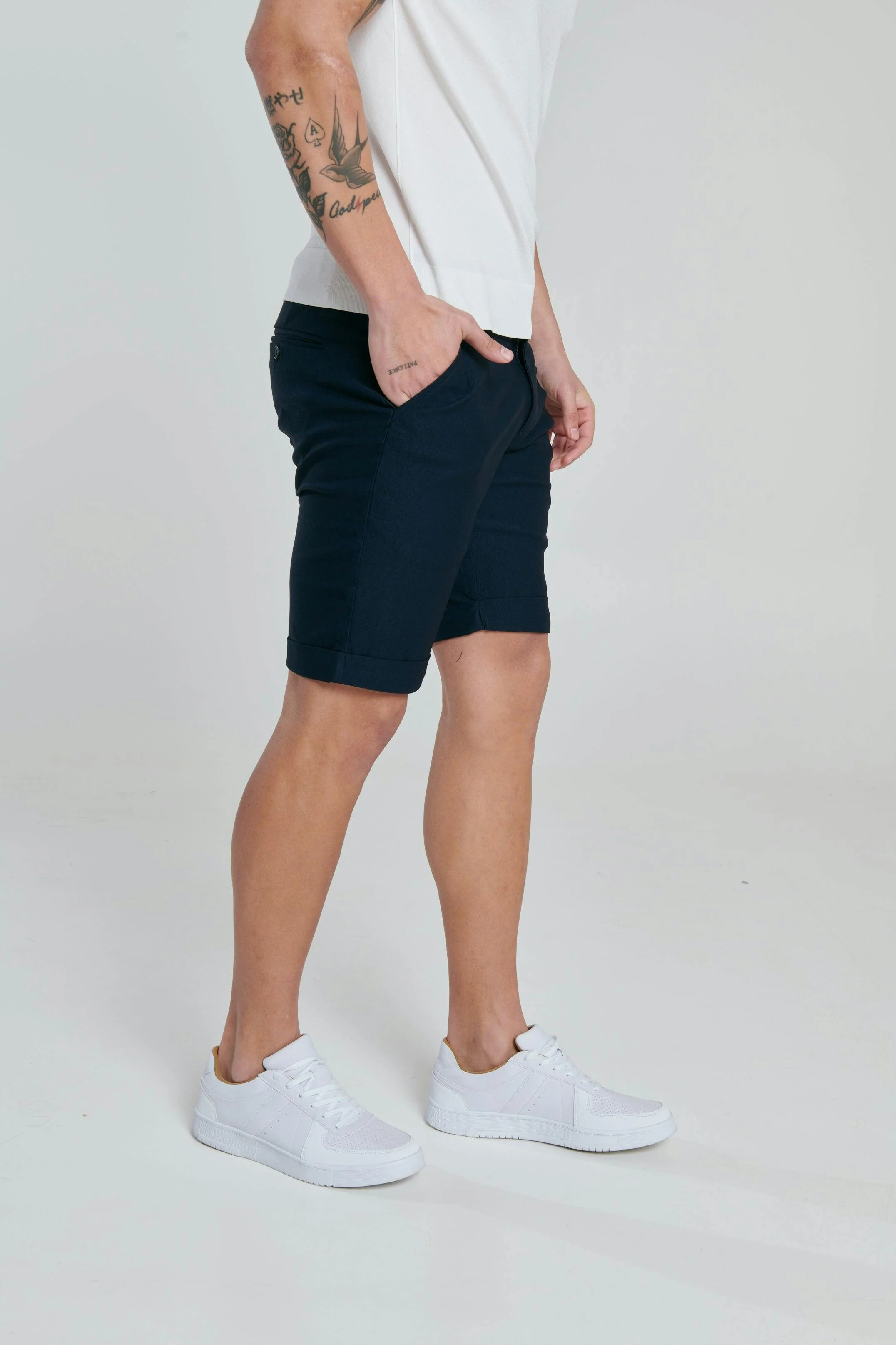 BIRMINGHAM Navy Pant Short - Image 6
