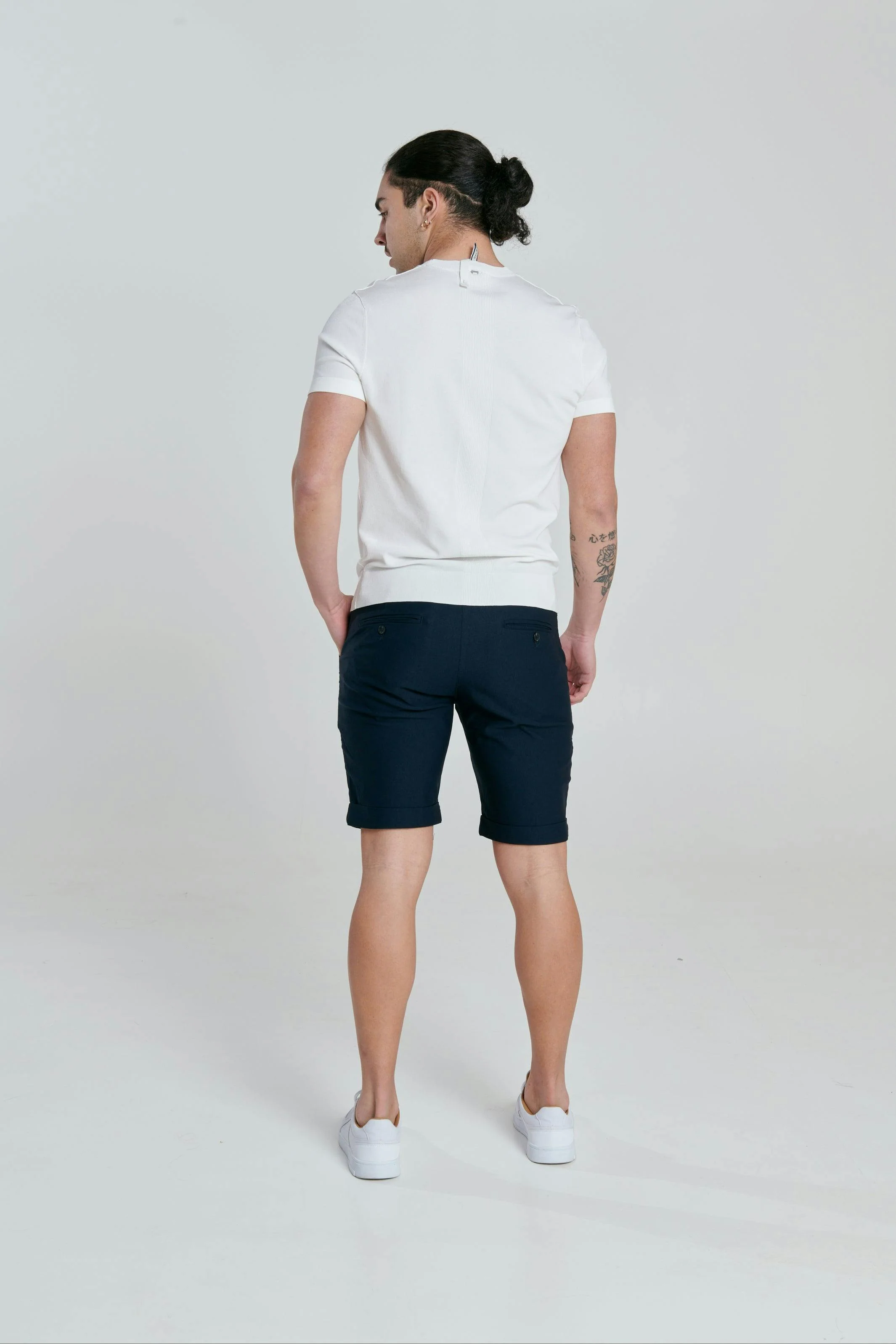 BIRMINGHAM Navy Pant Short - Image 8
