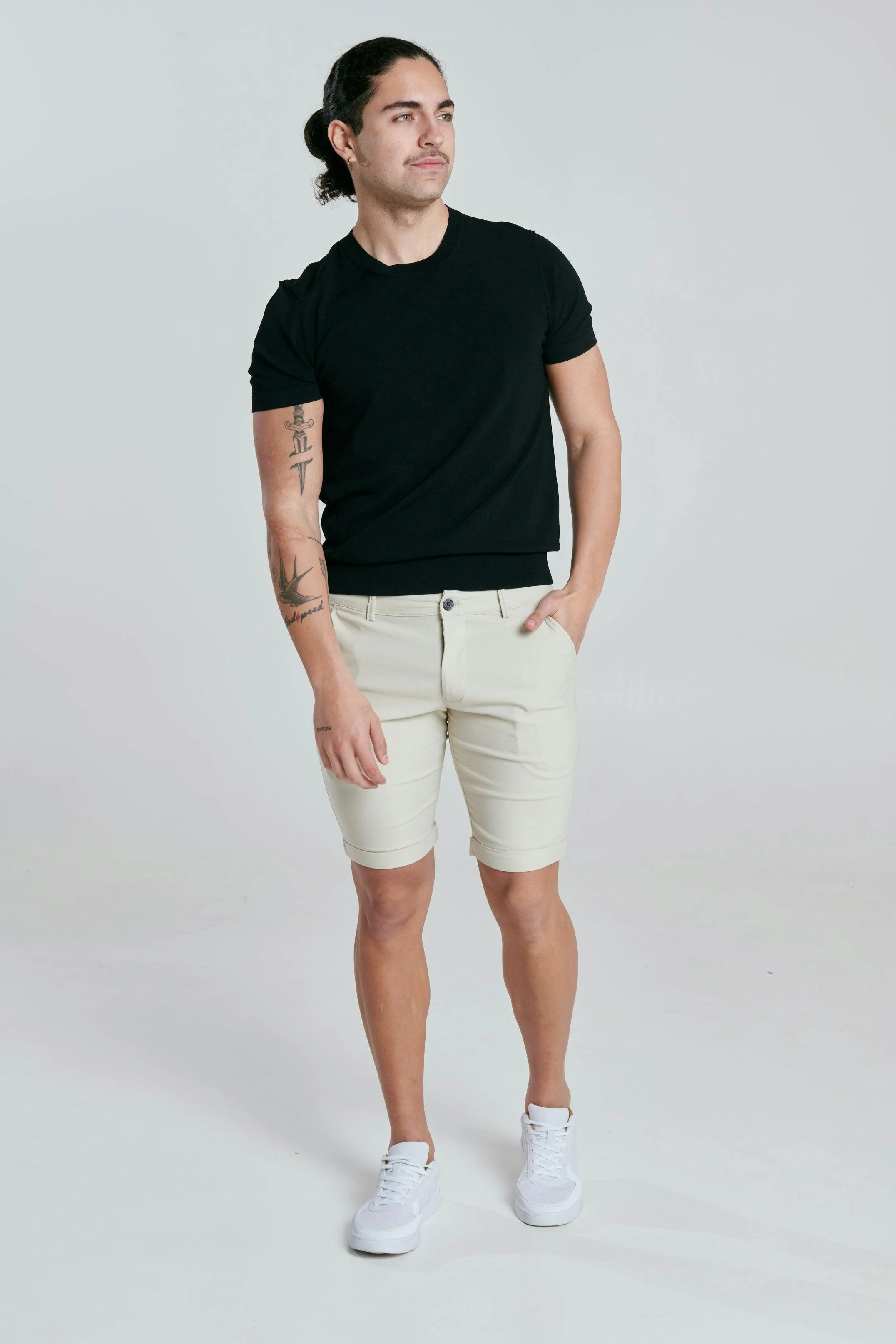 BRISTOL Cream Pant Short