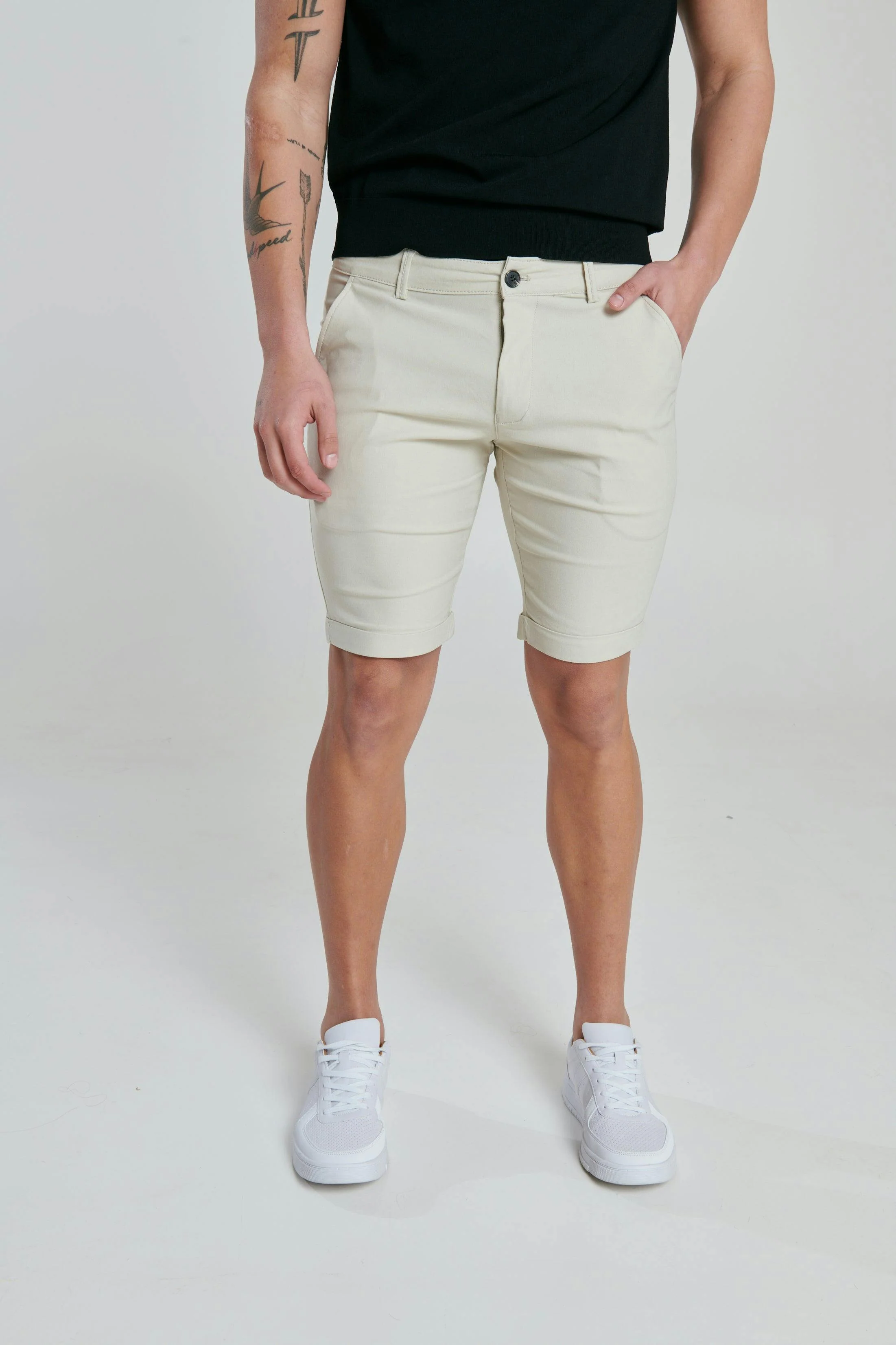 BRISTOL Cream Pant Short - Image 2