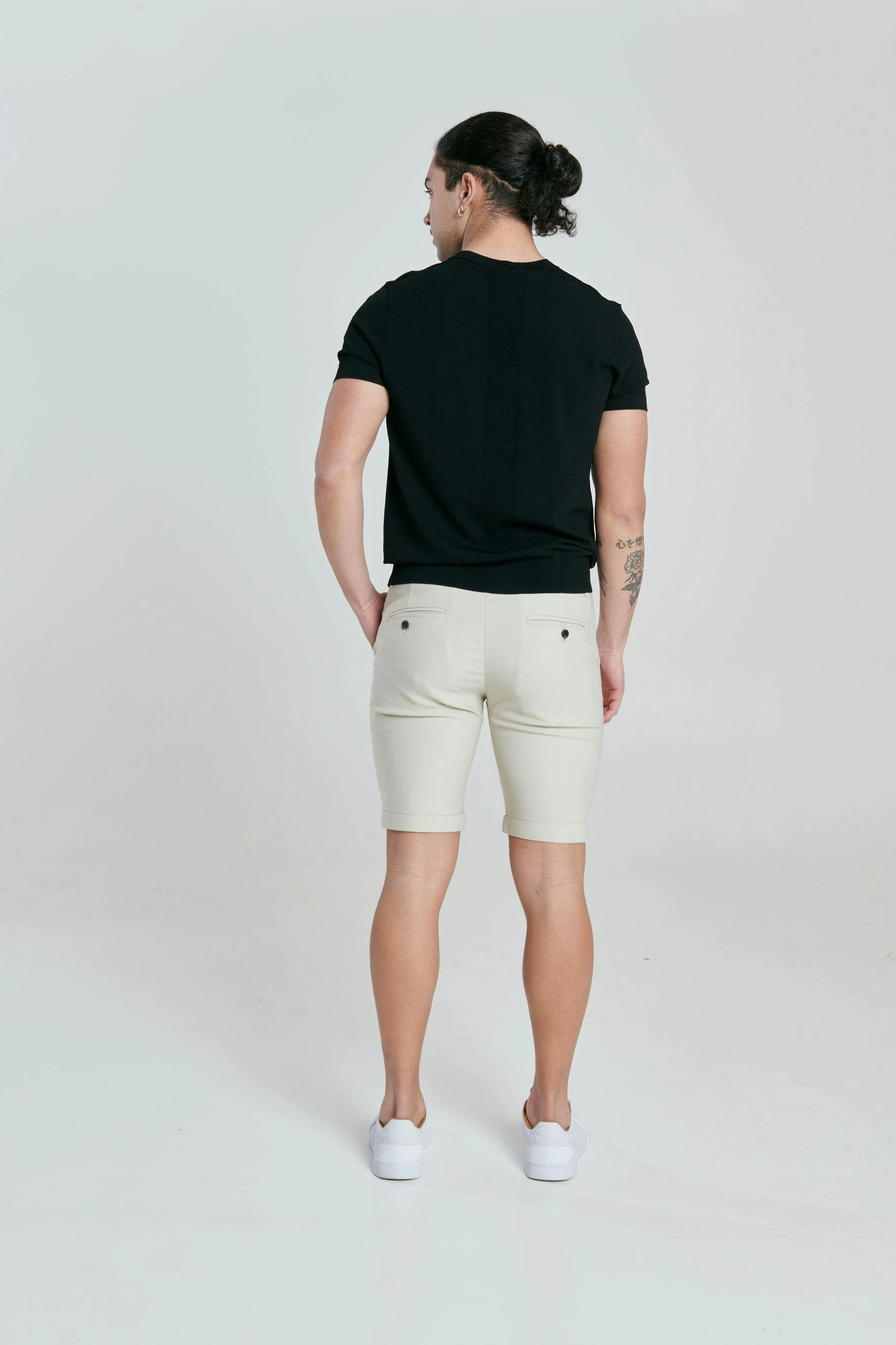 BRISTOL Cream Pant Short - Image 8