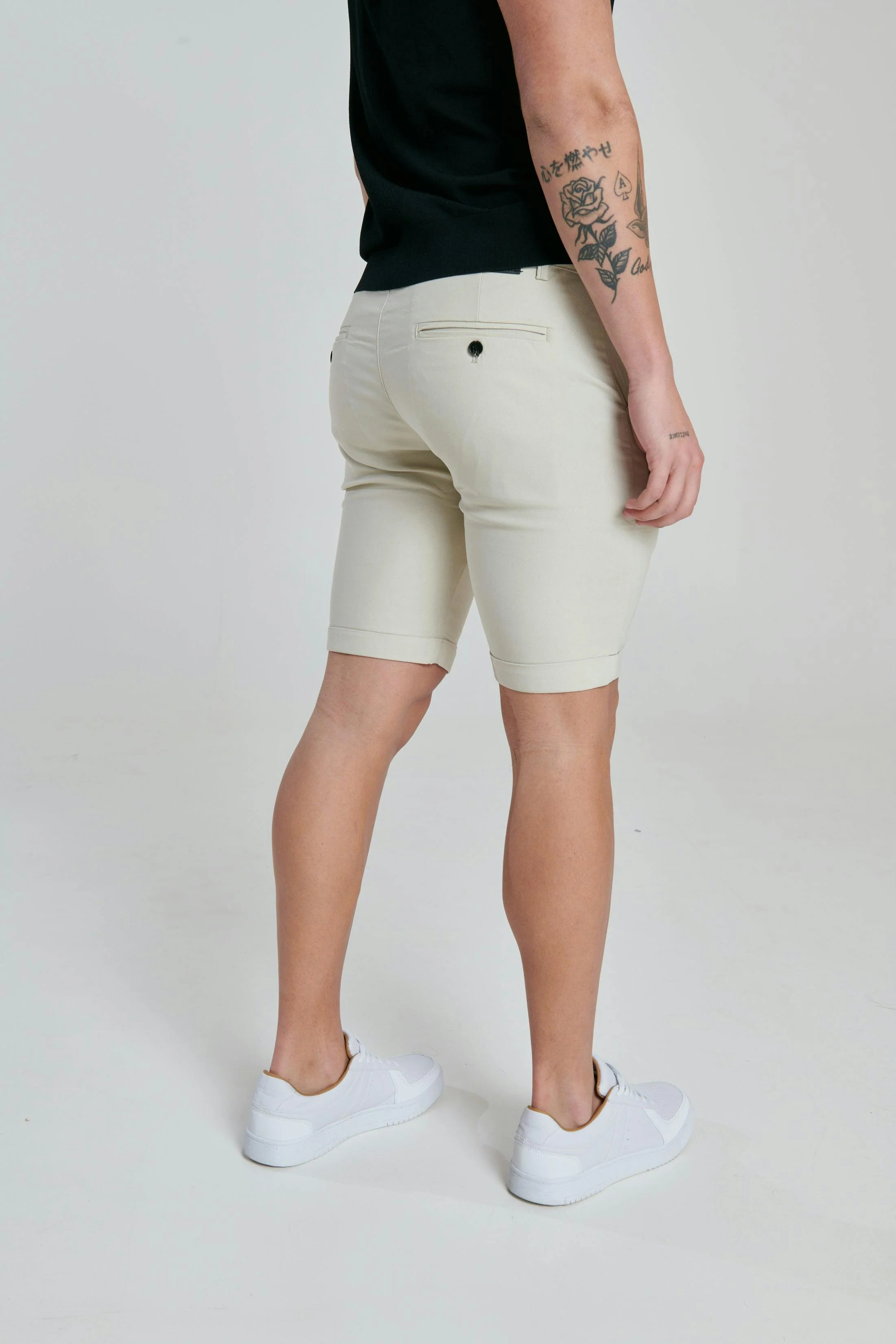 BRISTOL Cream Pant Short - Image 9