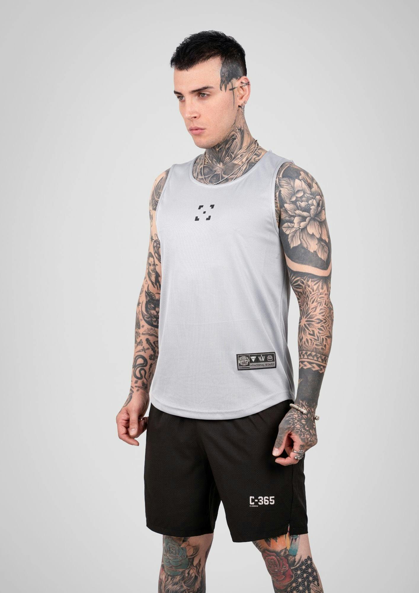 C-365 Sculpt Singlet (6008) - Grey - Image 7
