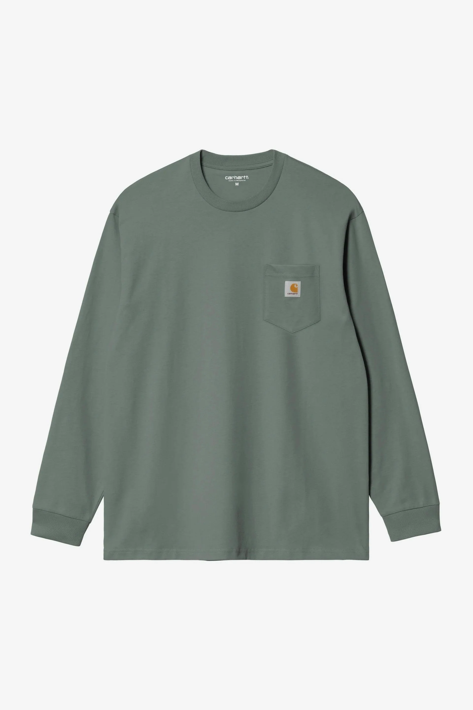 Carhartt WIP L/S Pocket T-Shirt in Velvet Green