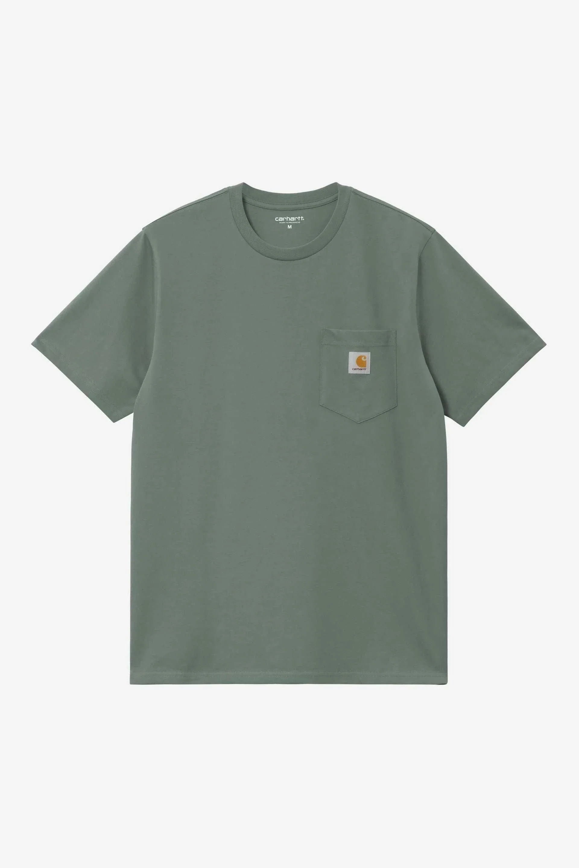 Carhartt WIP S/S Pocket T-Shirt in Velvet Green - Image 3