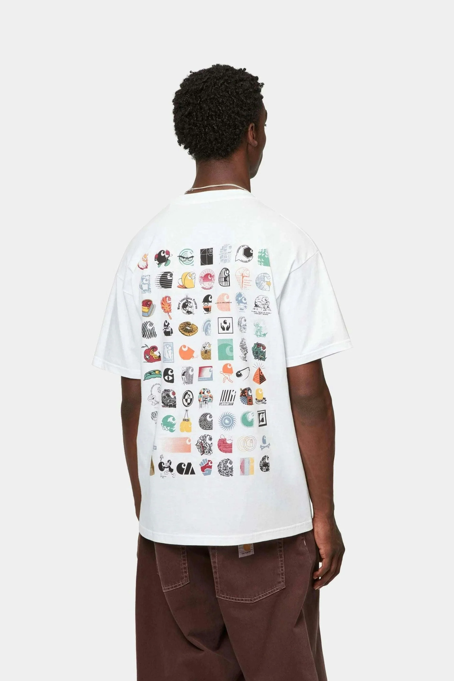 Carhartt WIP SS C Logo Archive T-Shirt in White - Image 6