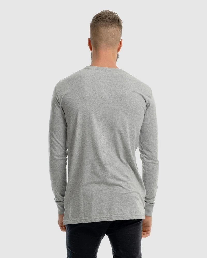 Classic Embroidery Long Sleeve Tee - Image 2