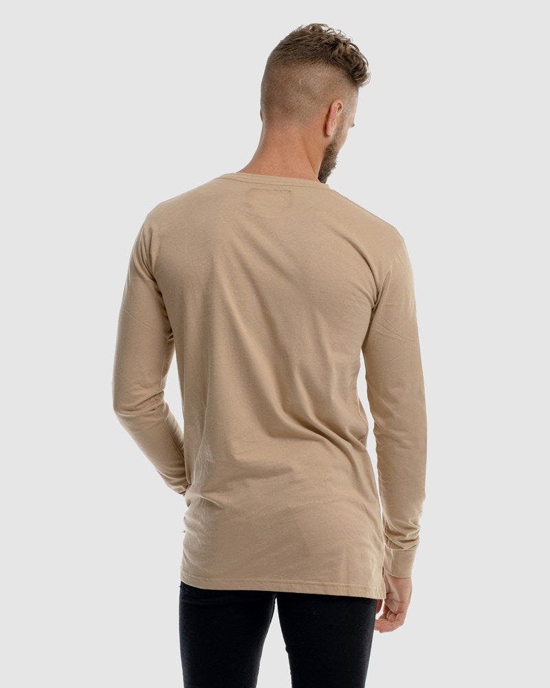 Classic Embroidery Long Sleeve Tee - Image 2