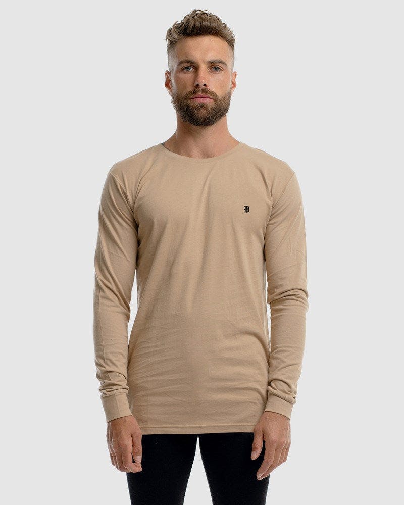 Classic Embroidery Long Sleeve Tee - Image 3