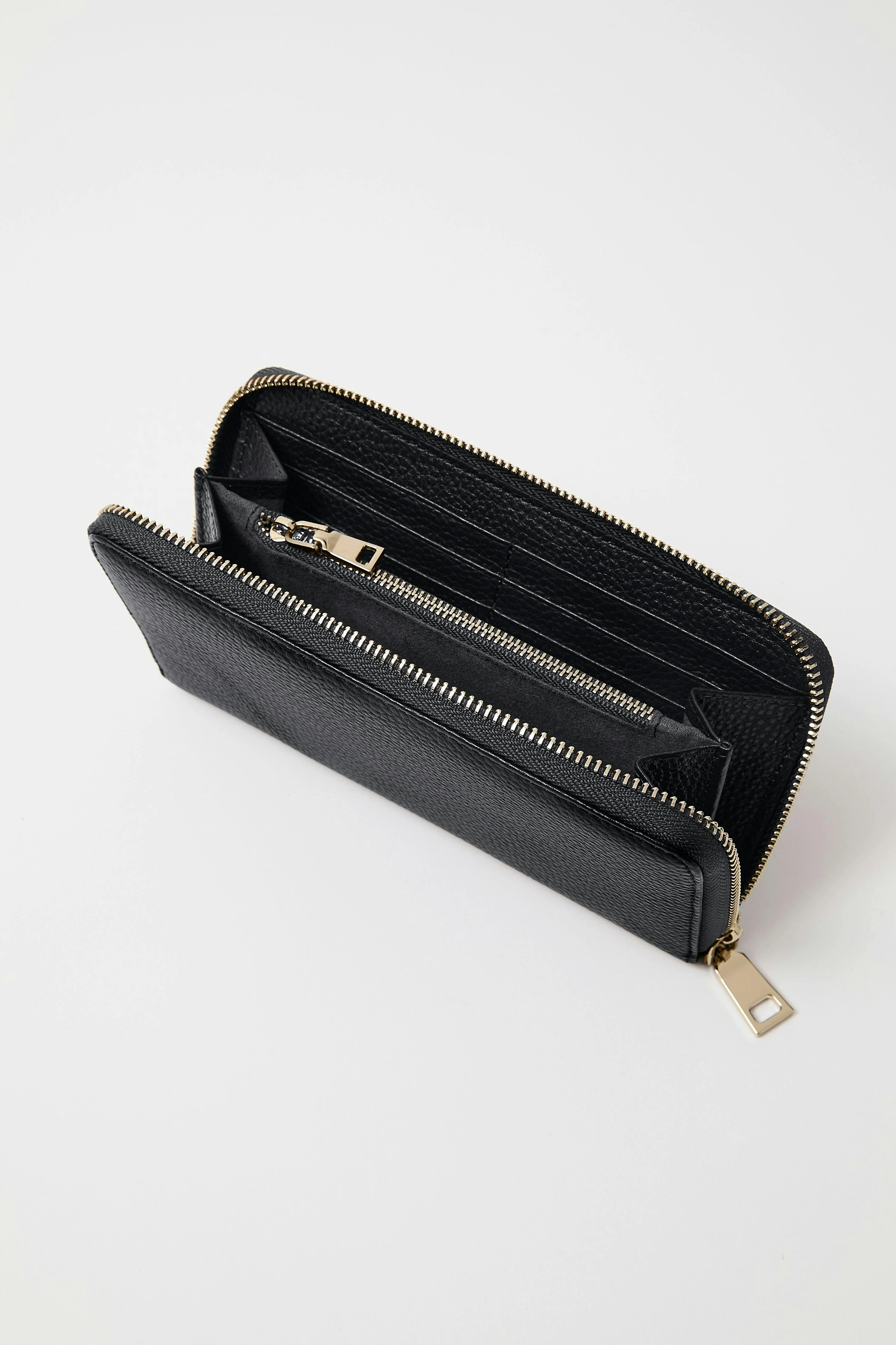 Classic Leather Wallet | Black Gold - Image 2