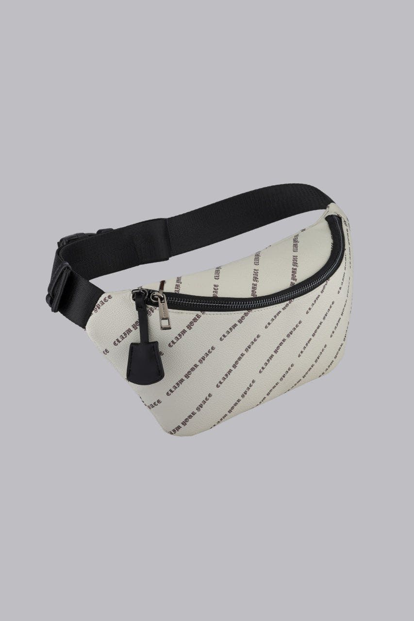 Clubman Handstyle Belt Bag - Cream - Image 2