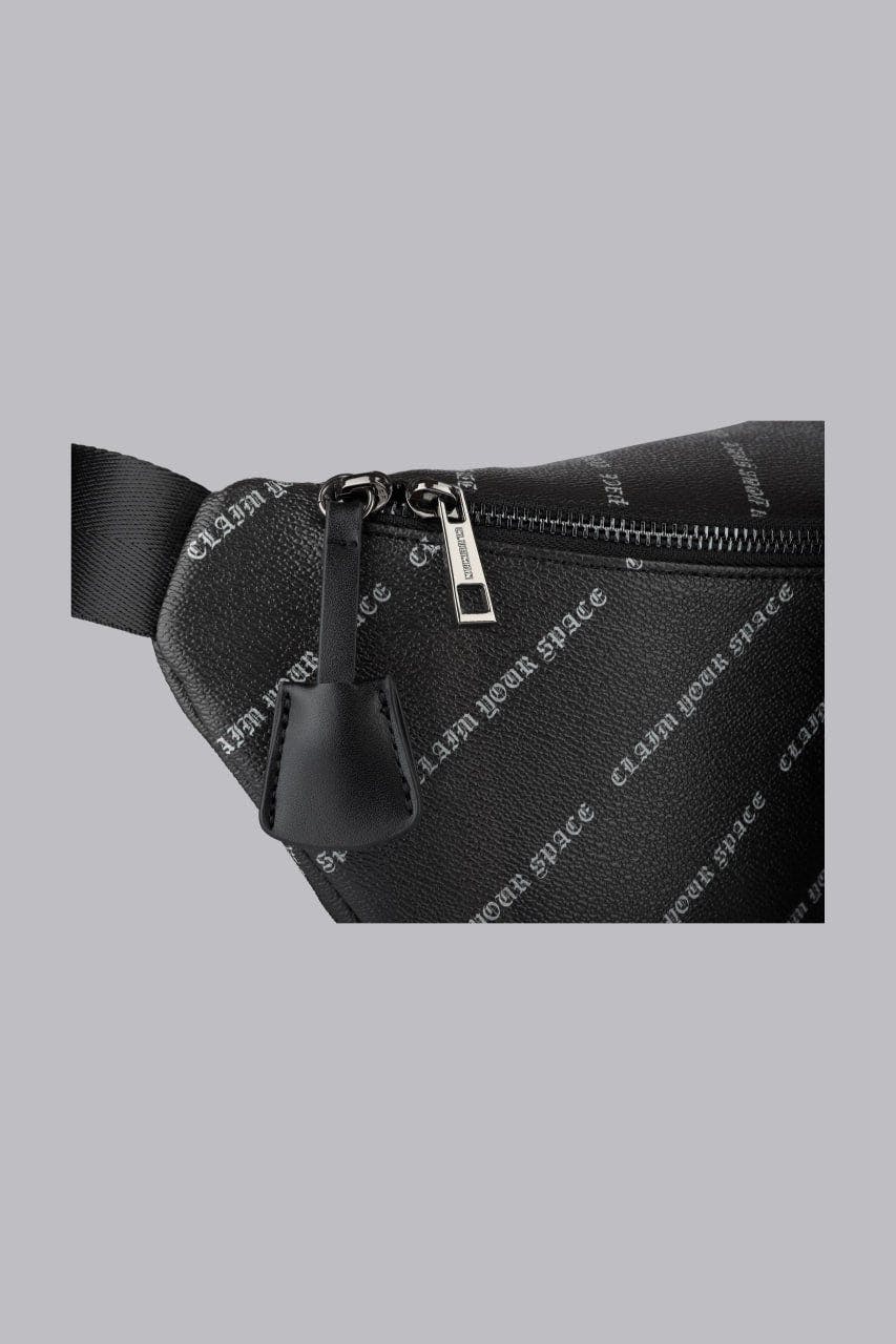 Clubman Monogram Travel Belt Bag - Black - Image 3
