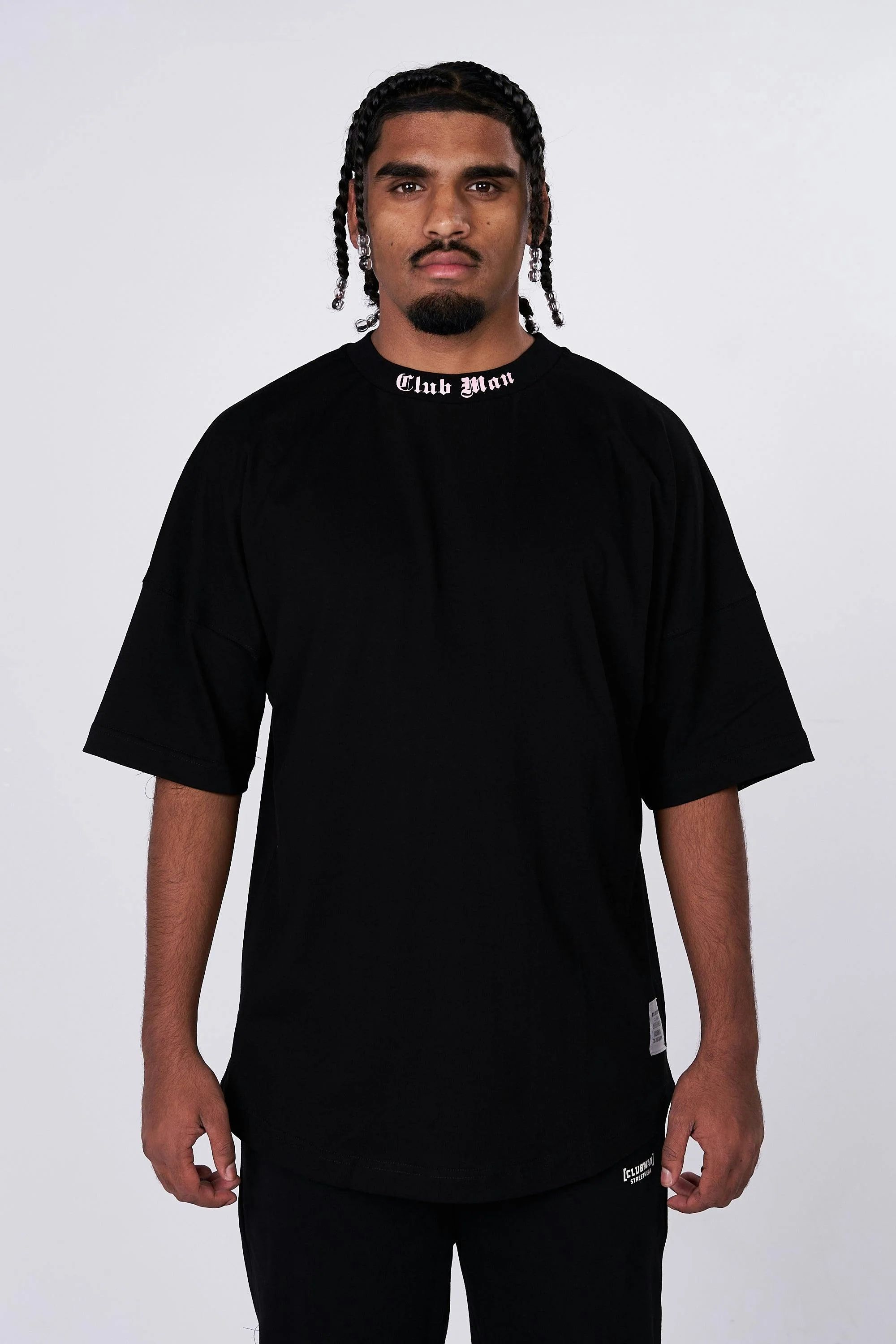 CLUBMAN Oversized 'Midnight Blush' T-Shirt - Image 4