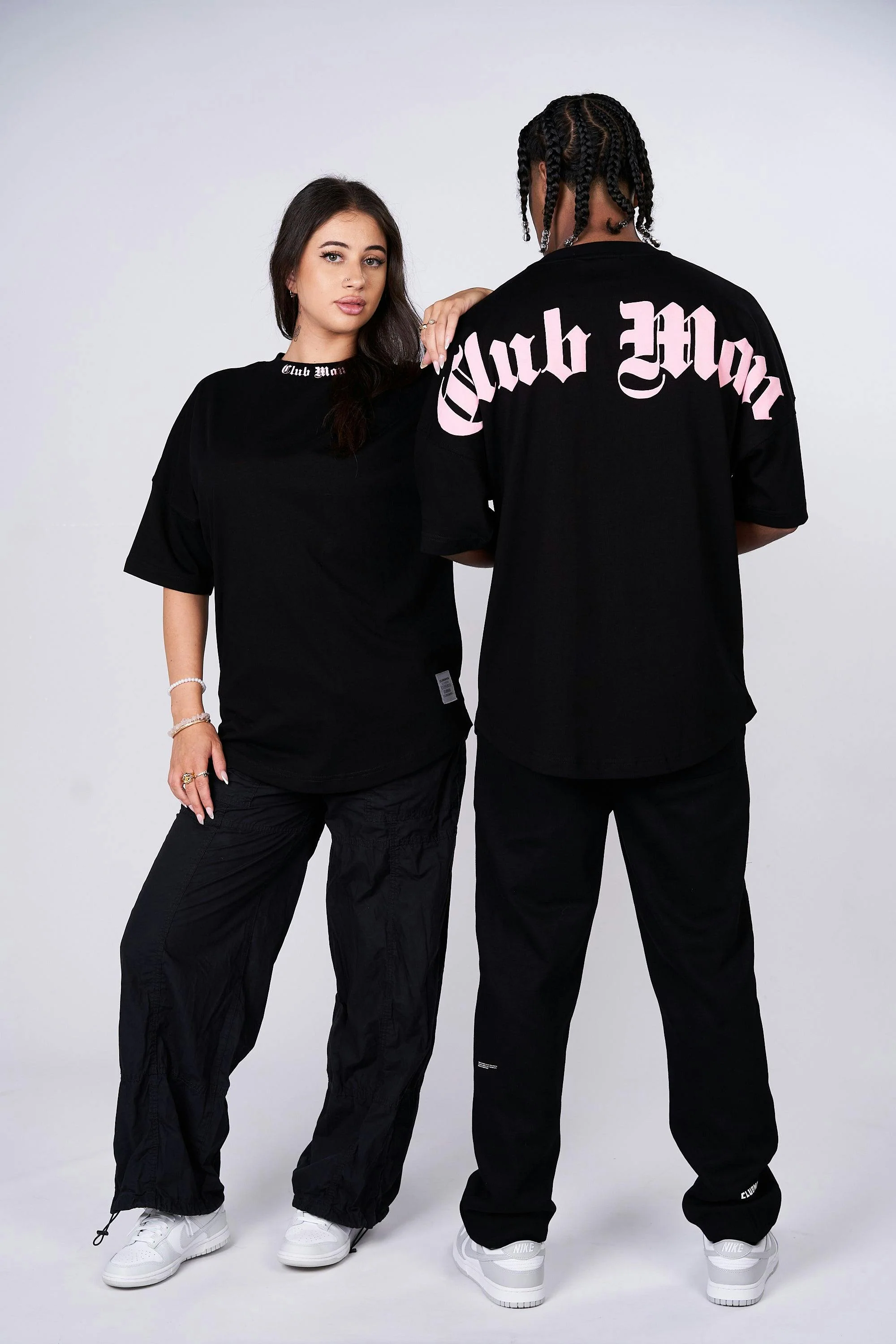 CLUBMAN Oversized 'Midnight Blush' T-Shirt - Image 5