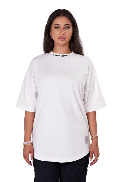 CLUBMAN Oversized 'Monochrome Signature' T-shirt - Image 5