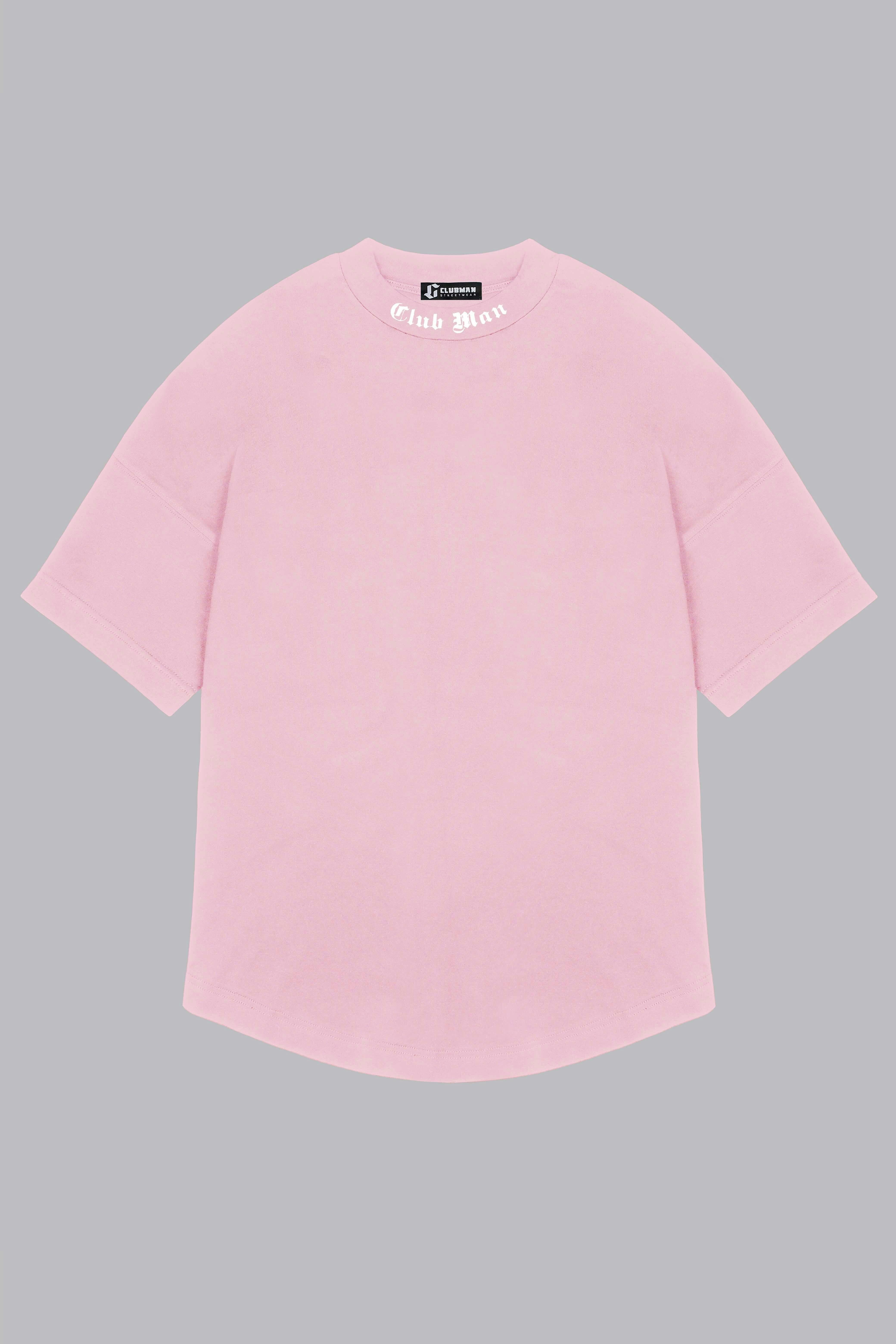 CLUBMAN Oversized 'Pink Frost' T-shirt - Image 3