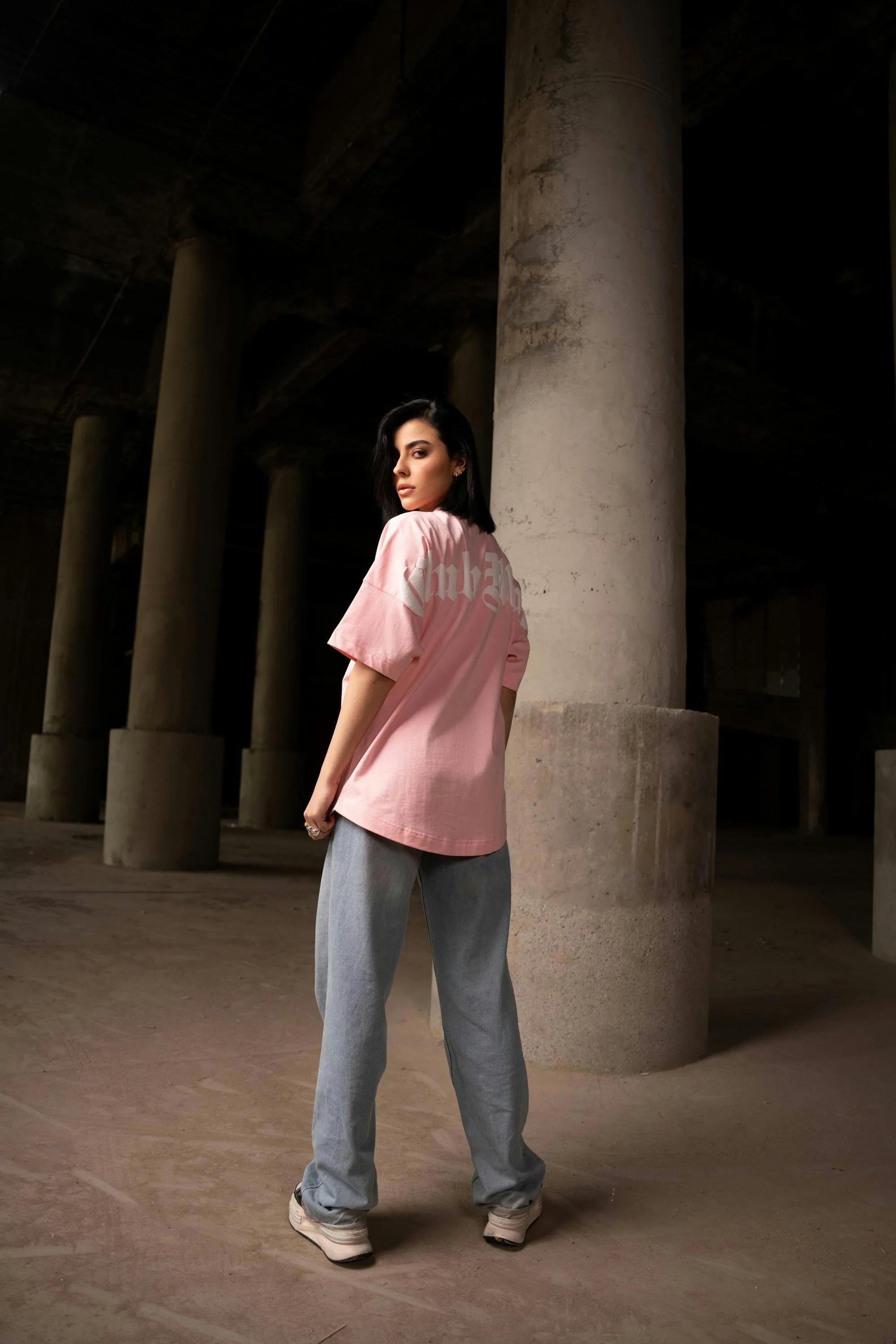 CLUBMAN Oversized 'Pink Frost' T-shirt - Image 4