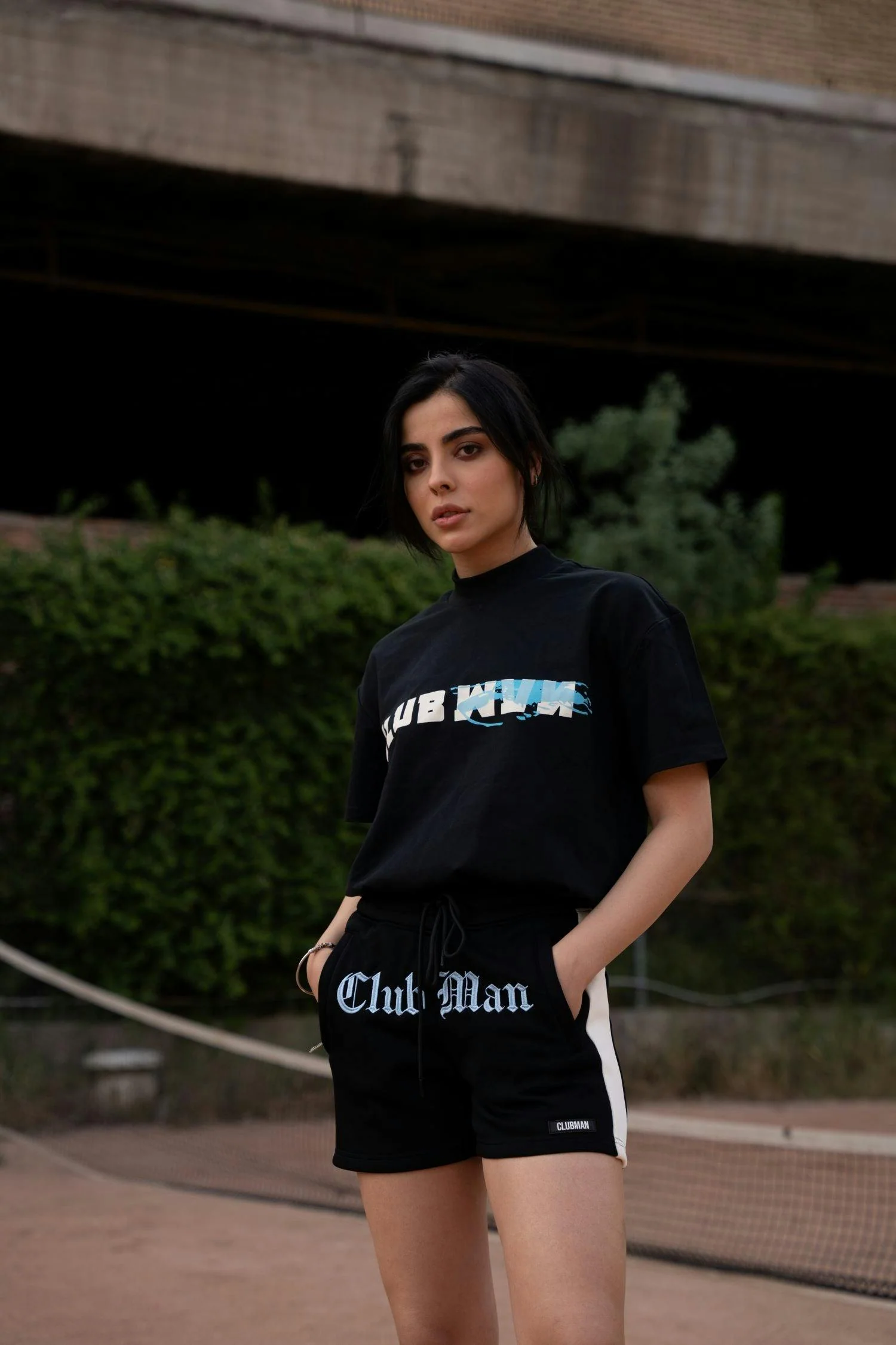 Clubman "STUDIO" Tee – Black/Blue - Image 3