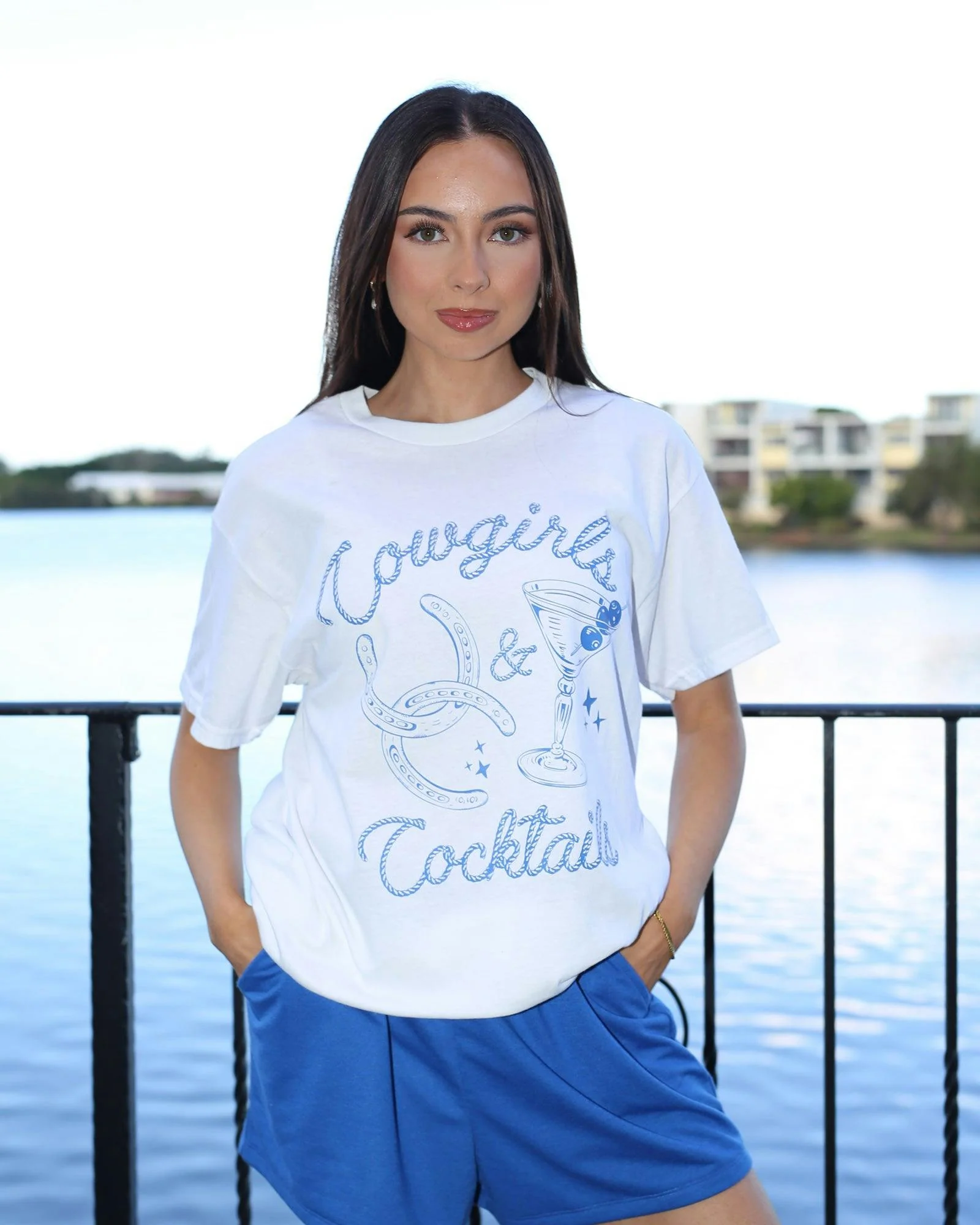 Cowgirls & Cocktails Tee - Image 7