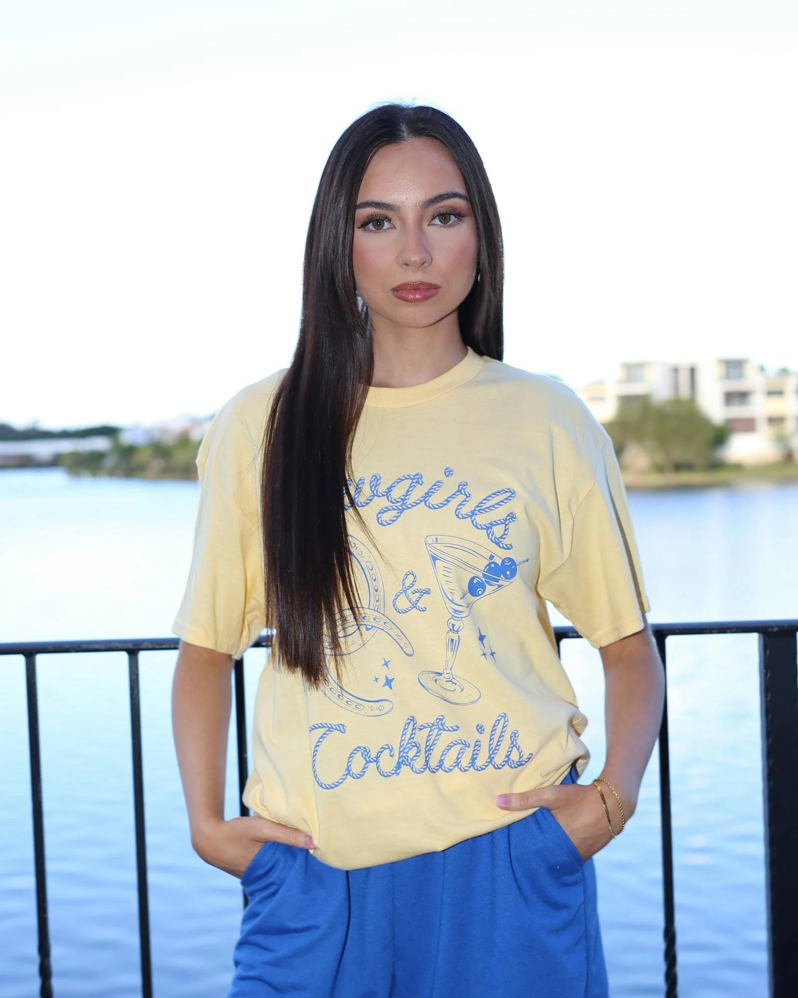 Cowgirls & Cocktails Tee - Image 5