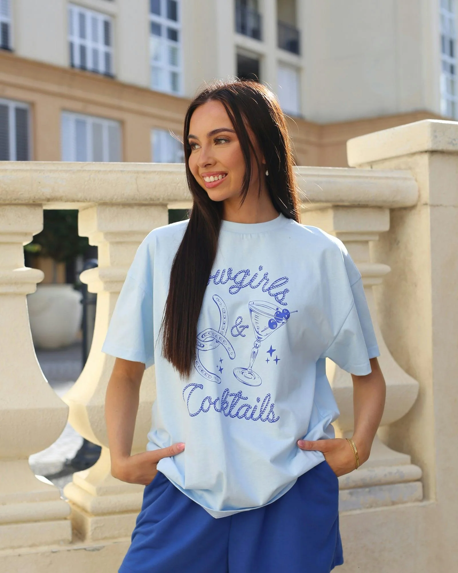 Cowgirls & Cocktails Tee - Image 4