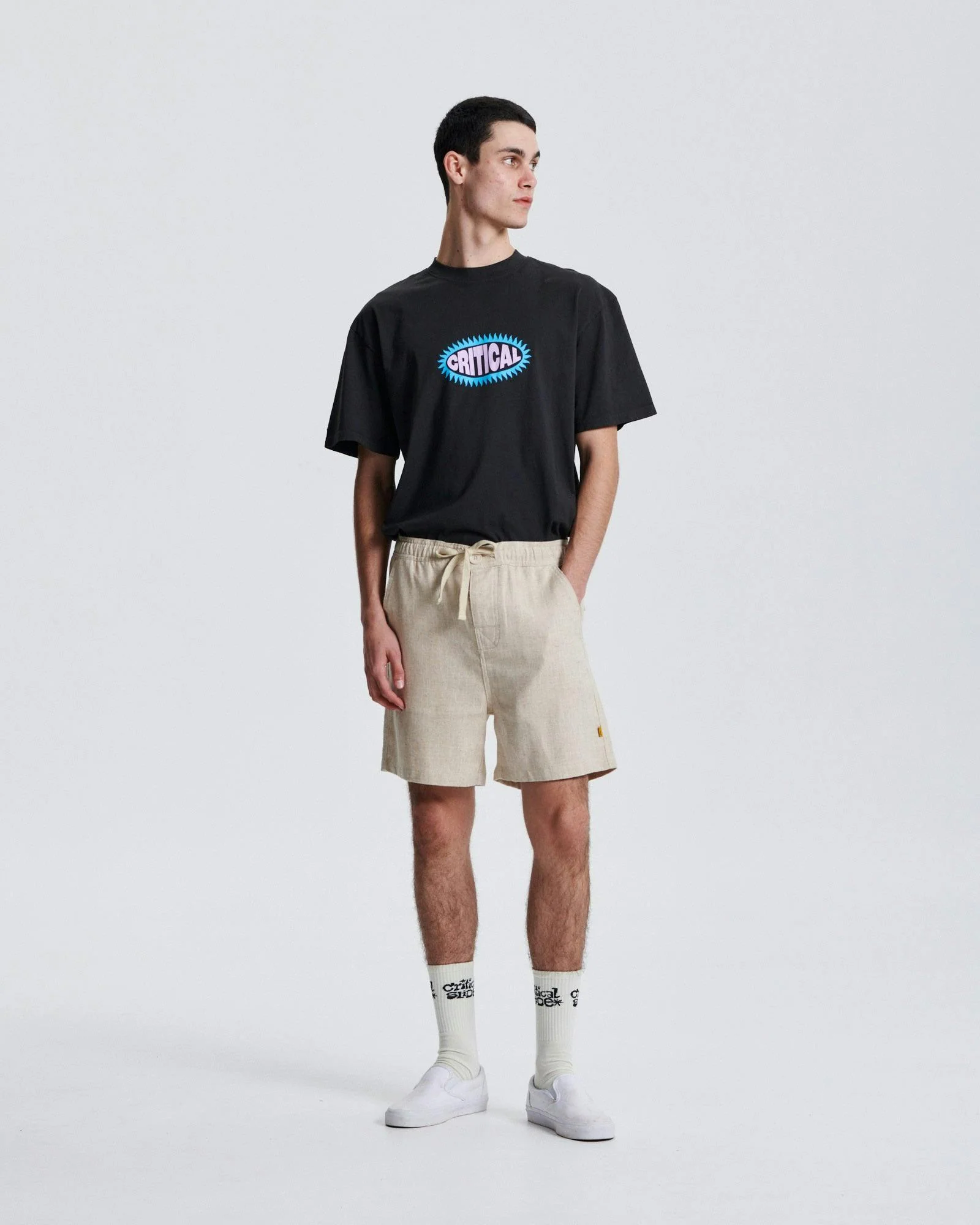 Cruiser Linen Short - Ecru - Image 4