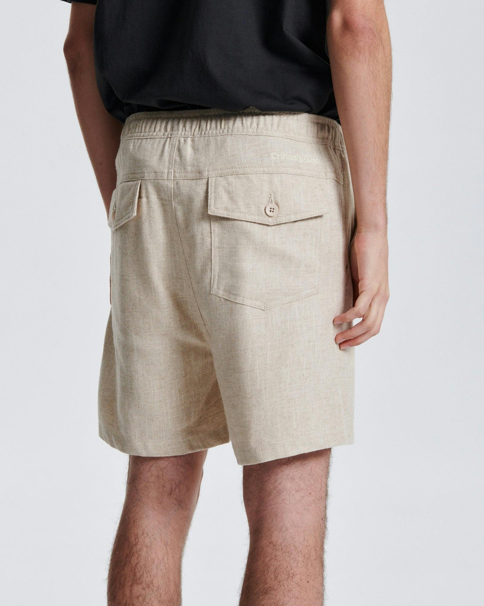 Cruiser Linen Short - Ecru - Image 6