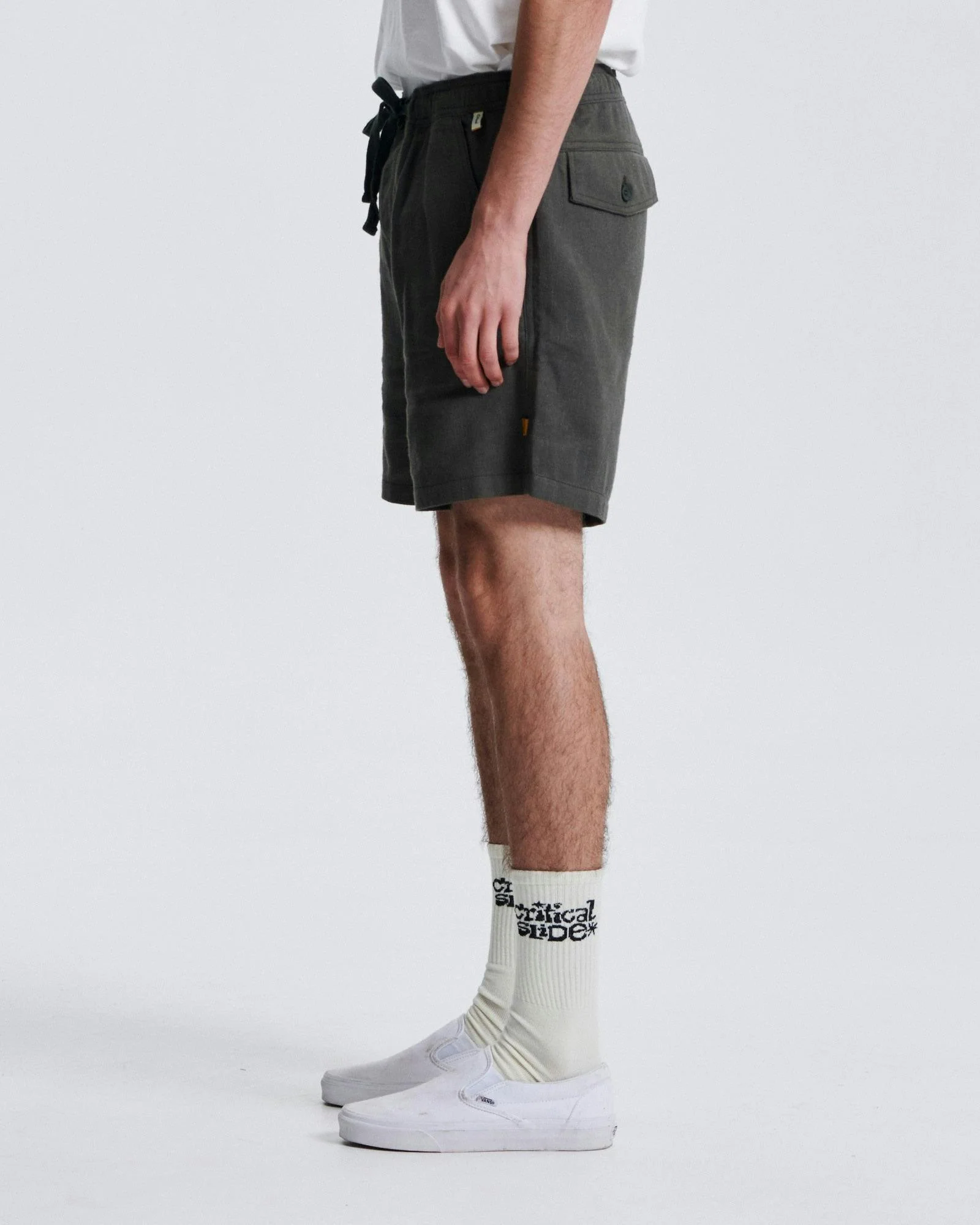 Cruiser Linen Short  - Sage - Image 2