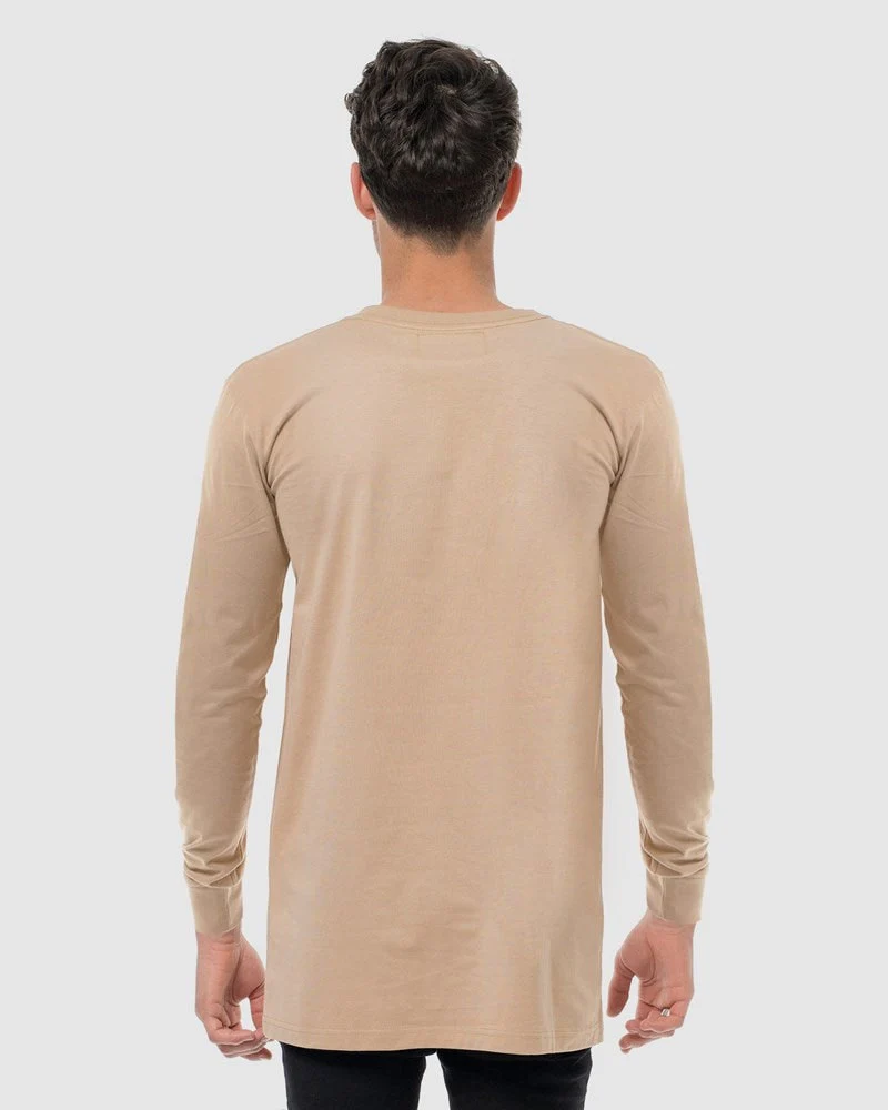 Cut Throat Embroidery Long Sleeve Tee - Image 2