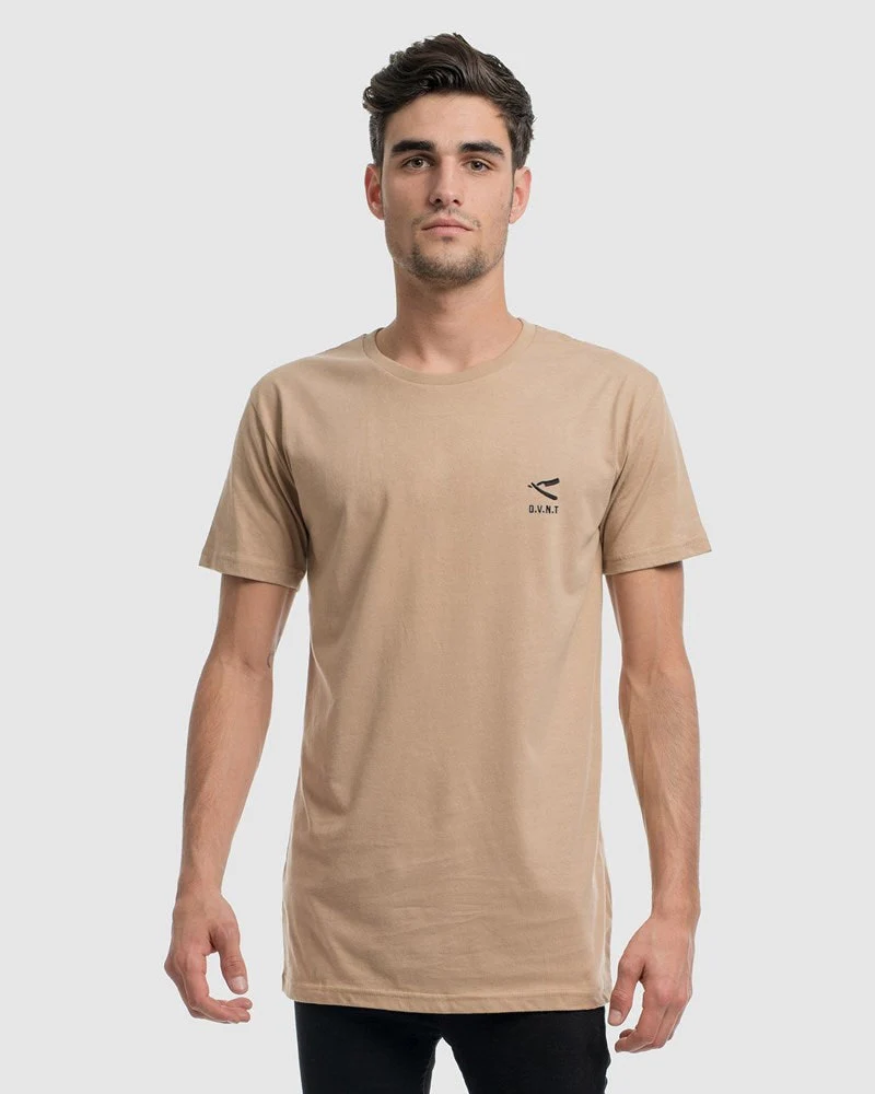 Cut Throat Embroidery Tee - Image 3