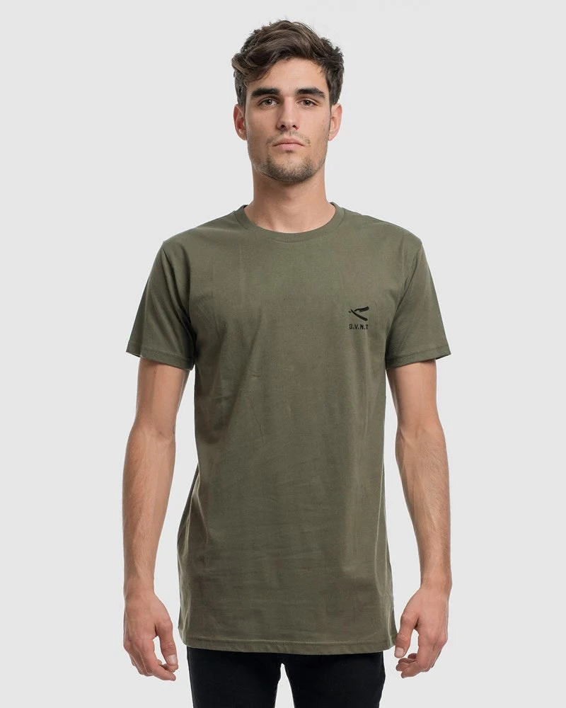 Cut Throat Embroidery Tee