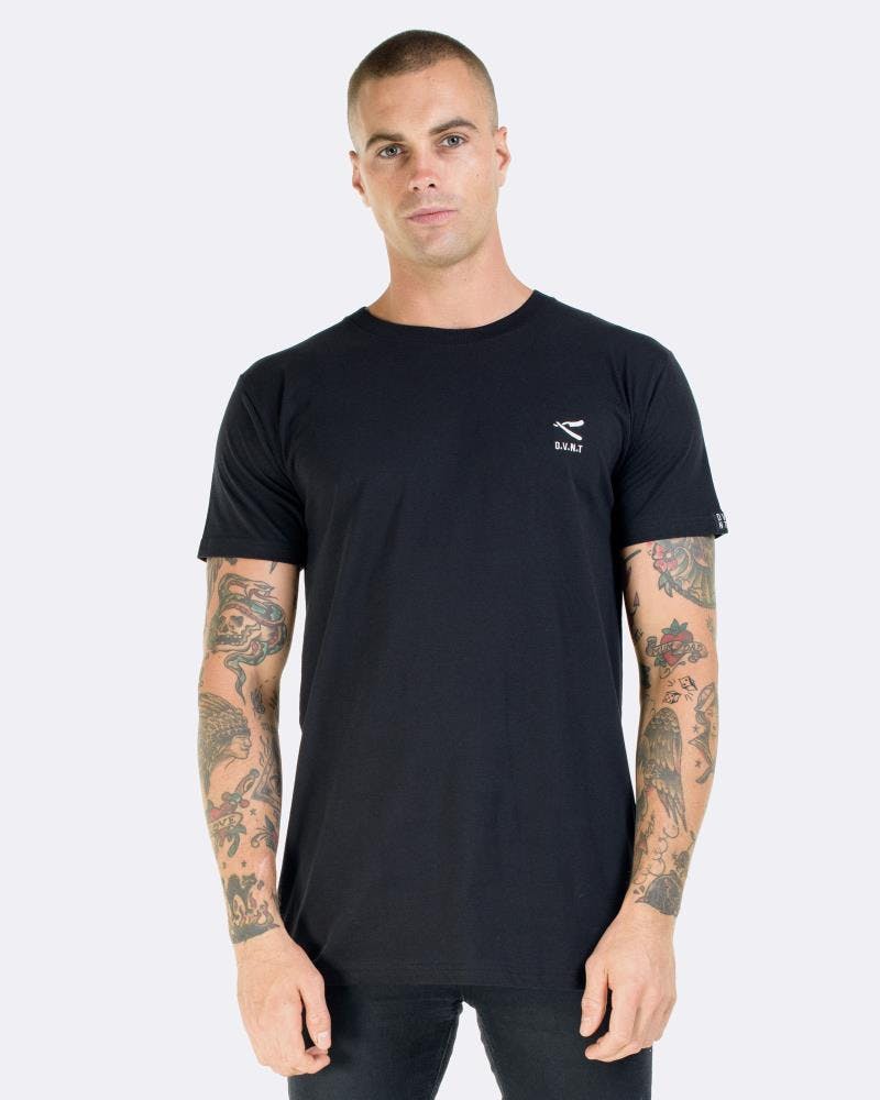 Cut Throat Embroidery Tee - Image 3