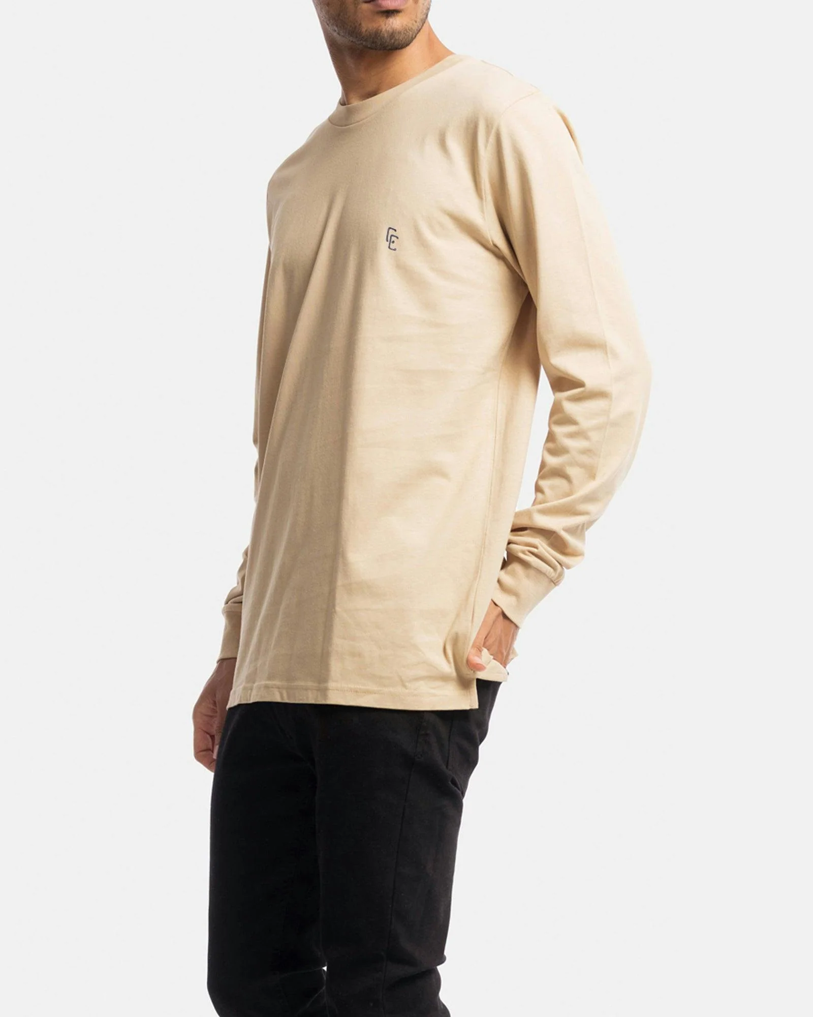 Cypher Embroidery Long Sleeve Tee - Image 2