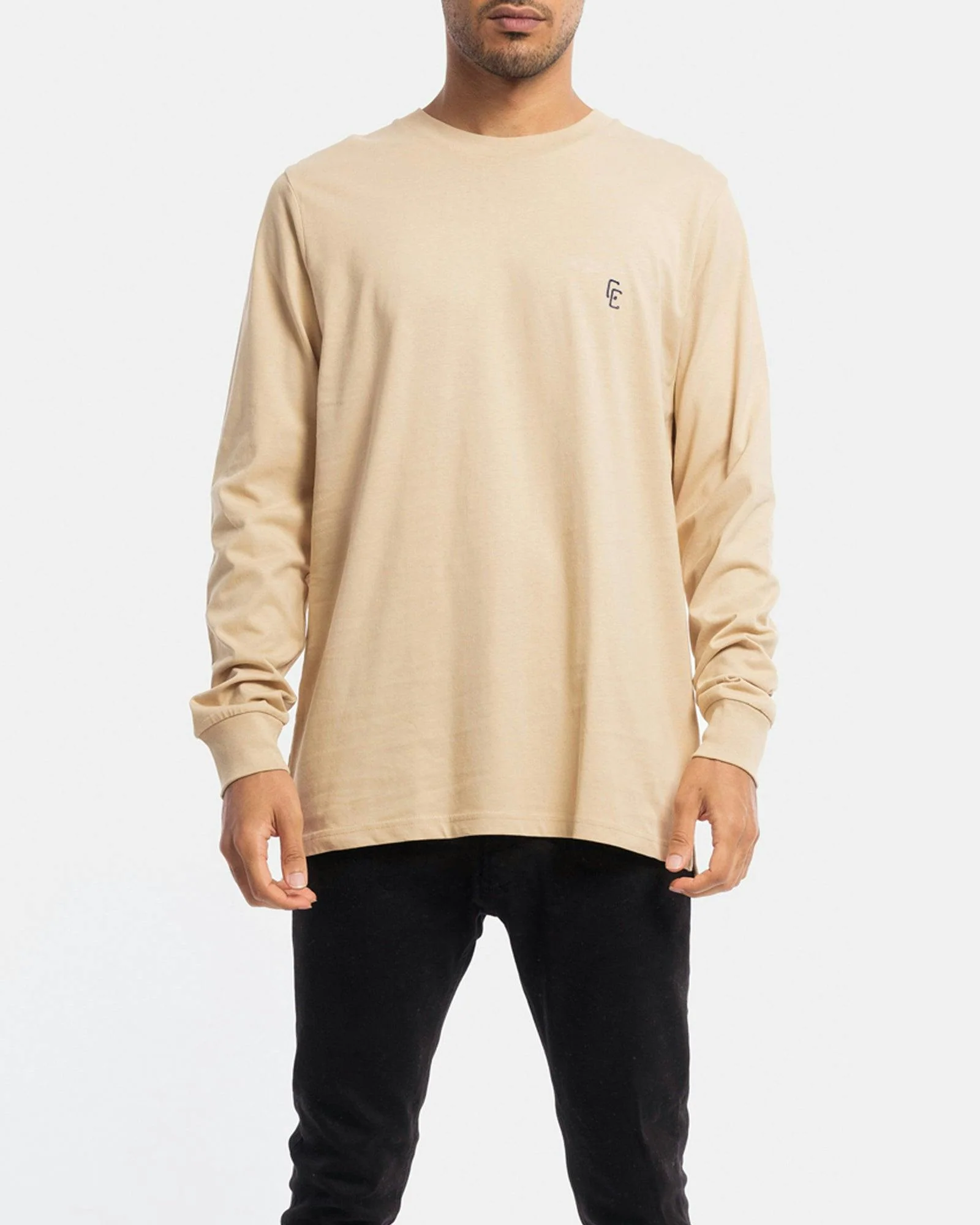 Cypher Embroidery Long Sleeve Tee - Image 3