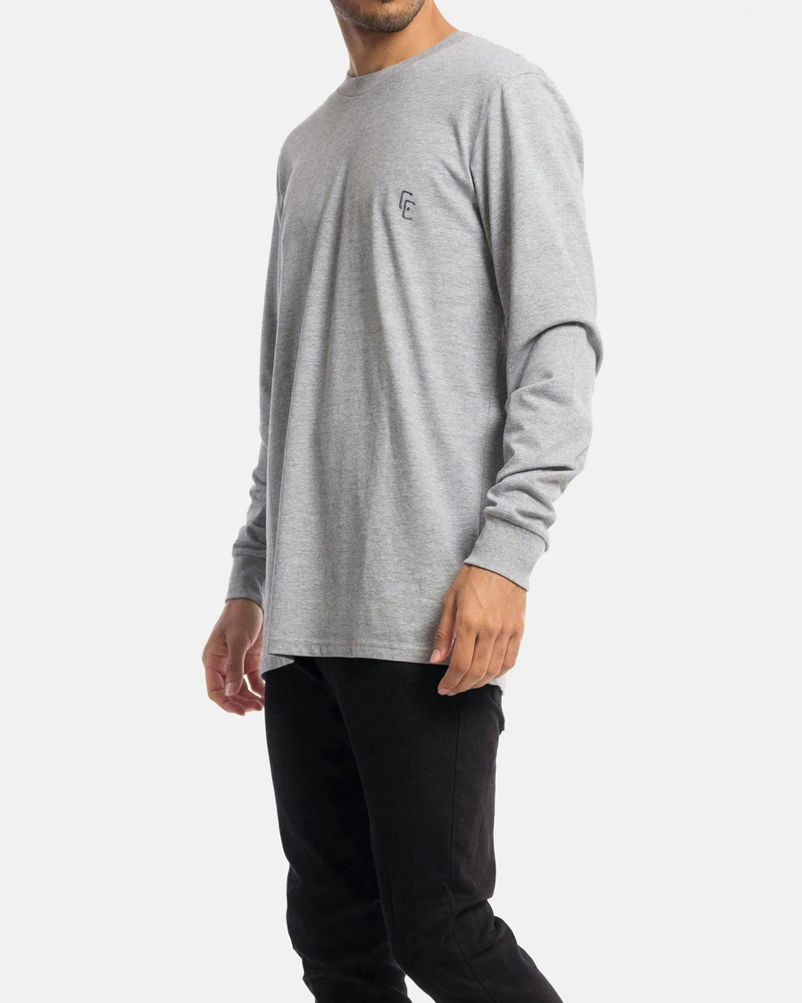 Cypher Embroidery Long Sleeve Tee - Image 4