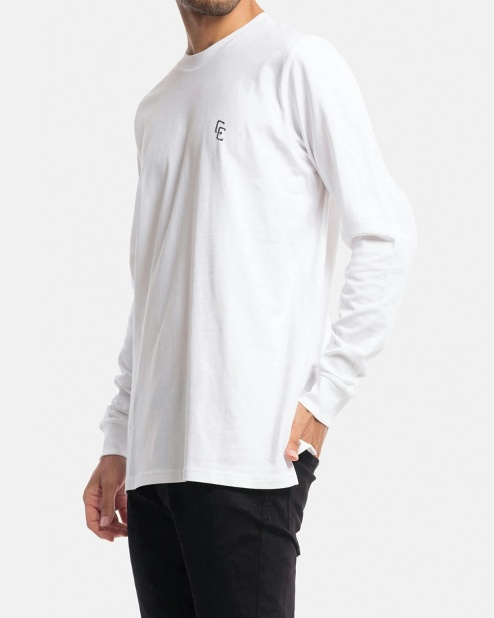 Cypher Embroidery Long Sleeve Tee - Image 4