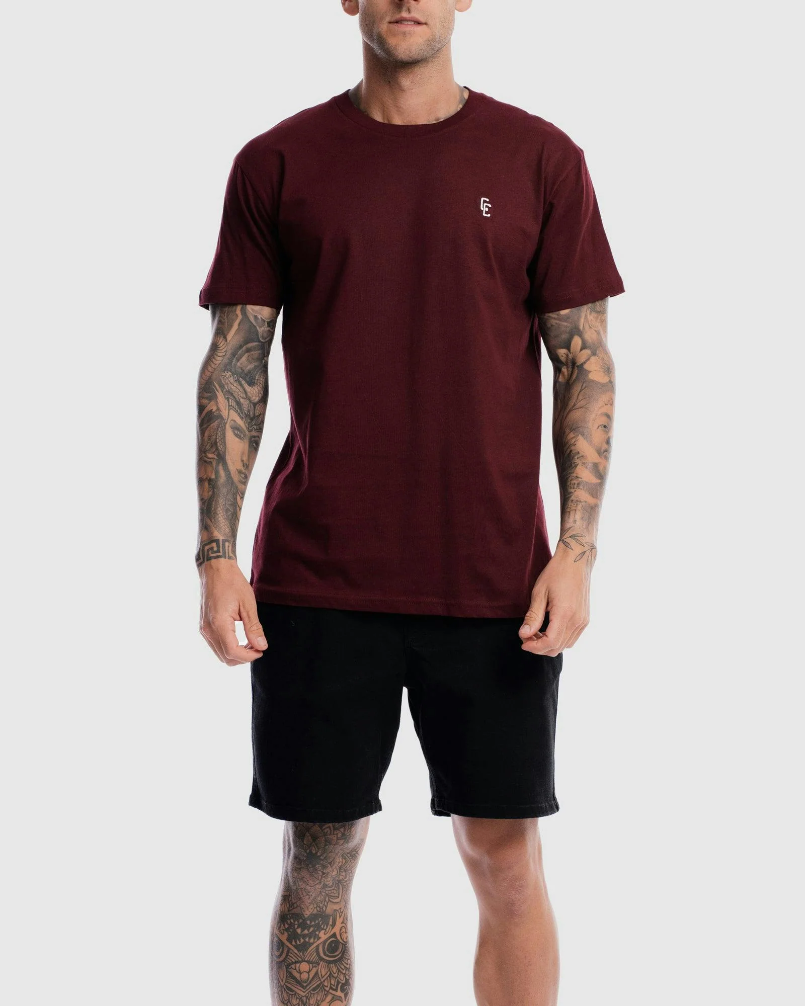 Cypher Embroidery Tee - Image 5