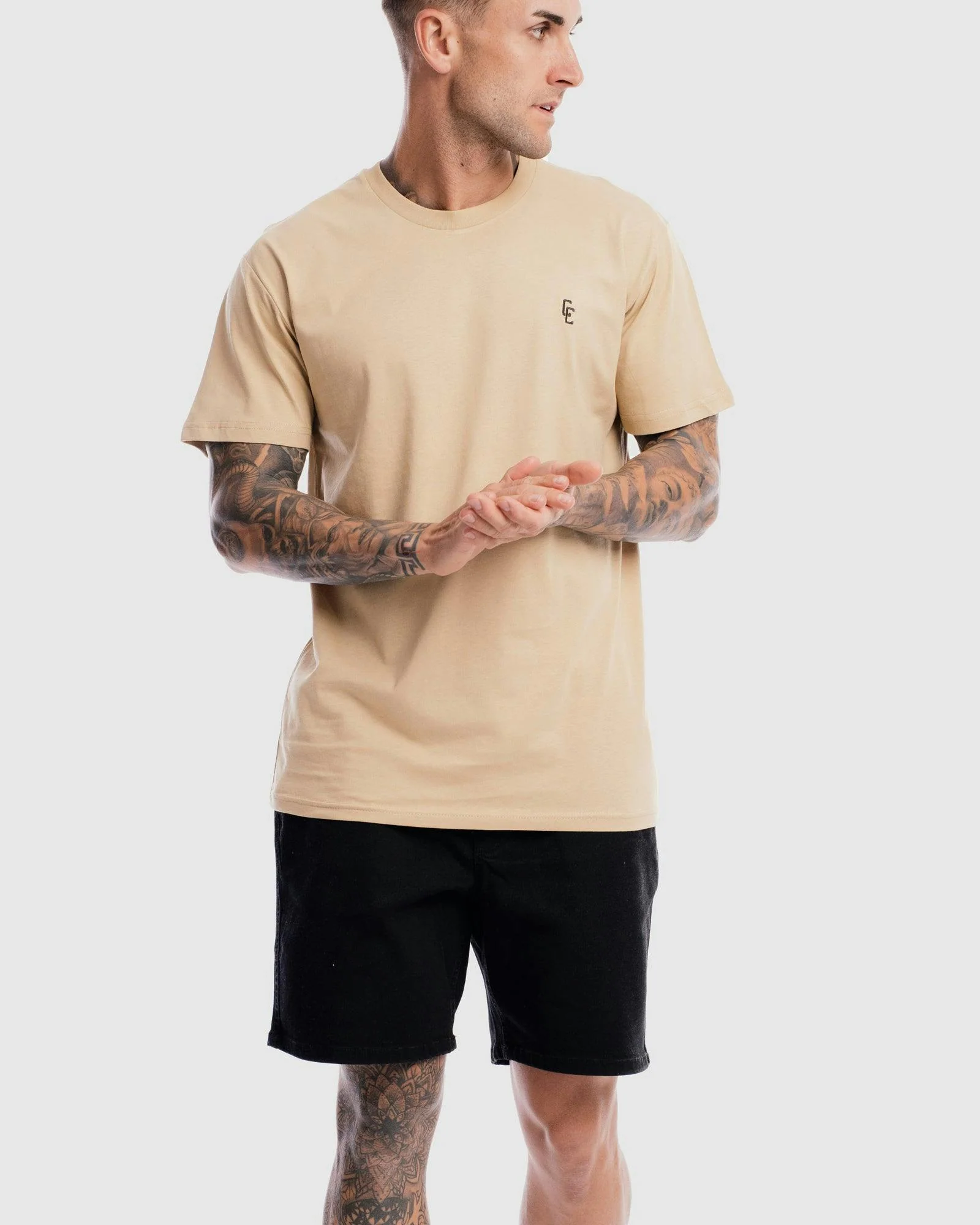 Cypher Embroidery Tee - Image 3