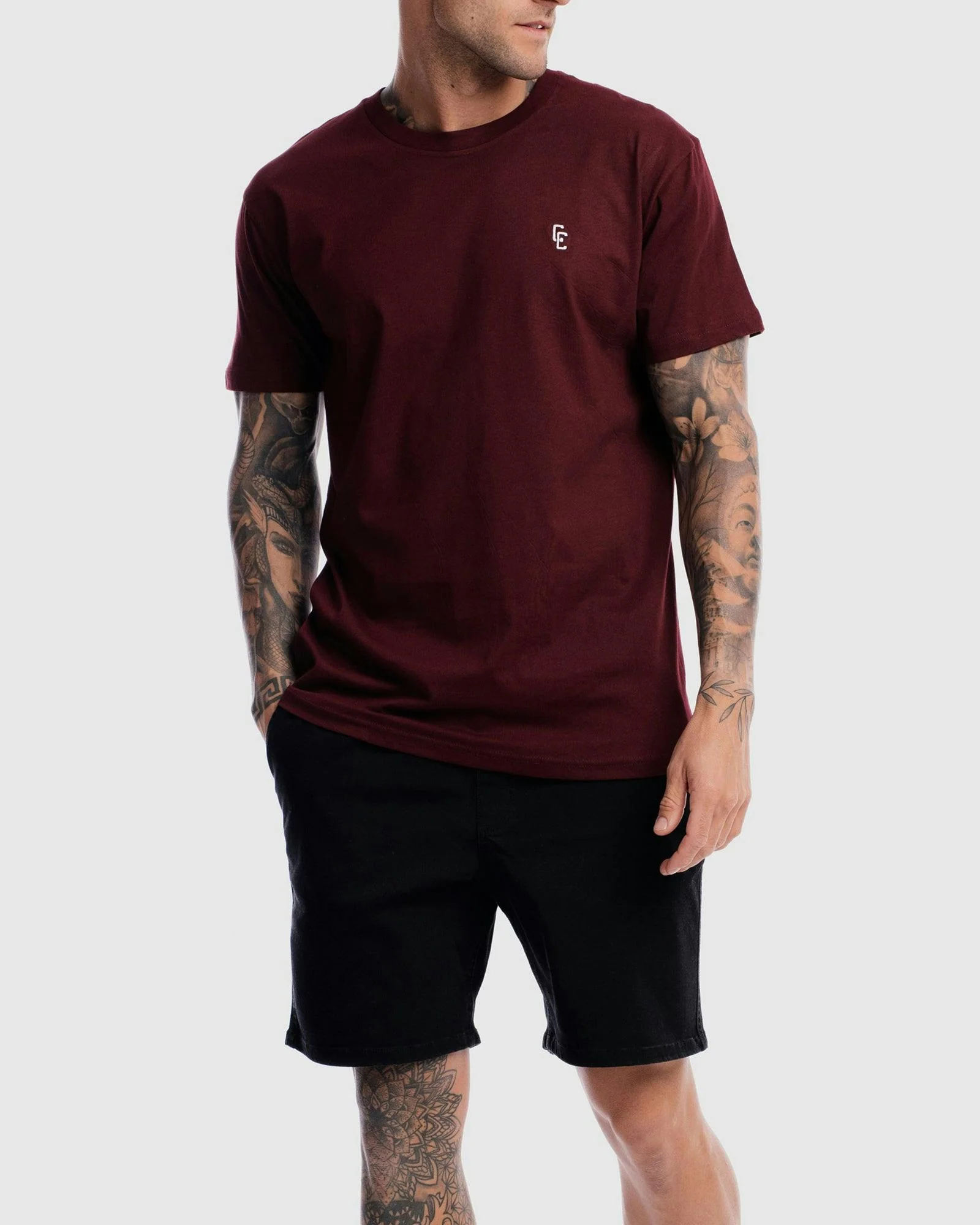Cypher Embroidery Tee - Image 7