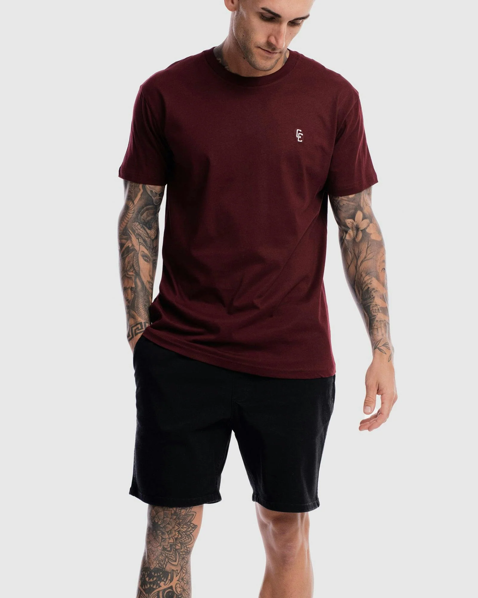 Cypher Embroidery Tee - Image 8