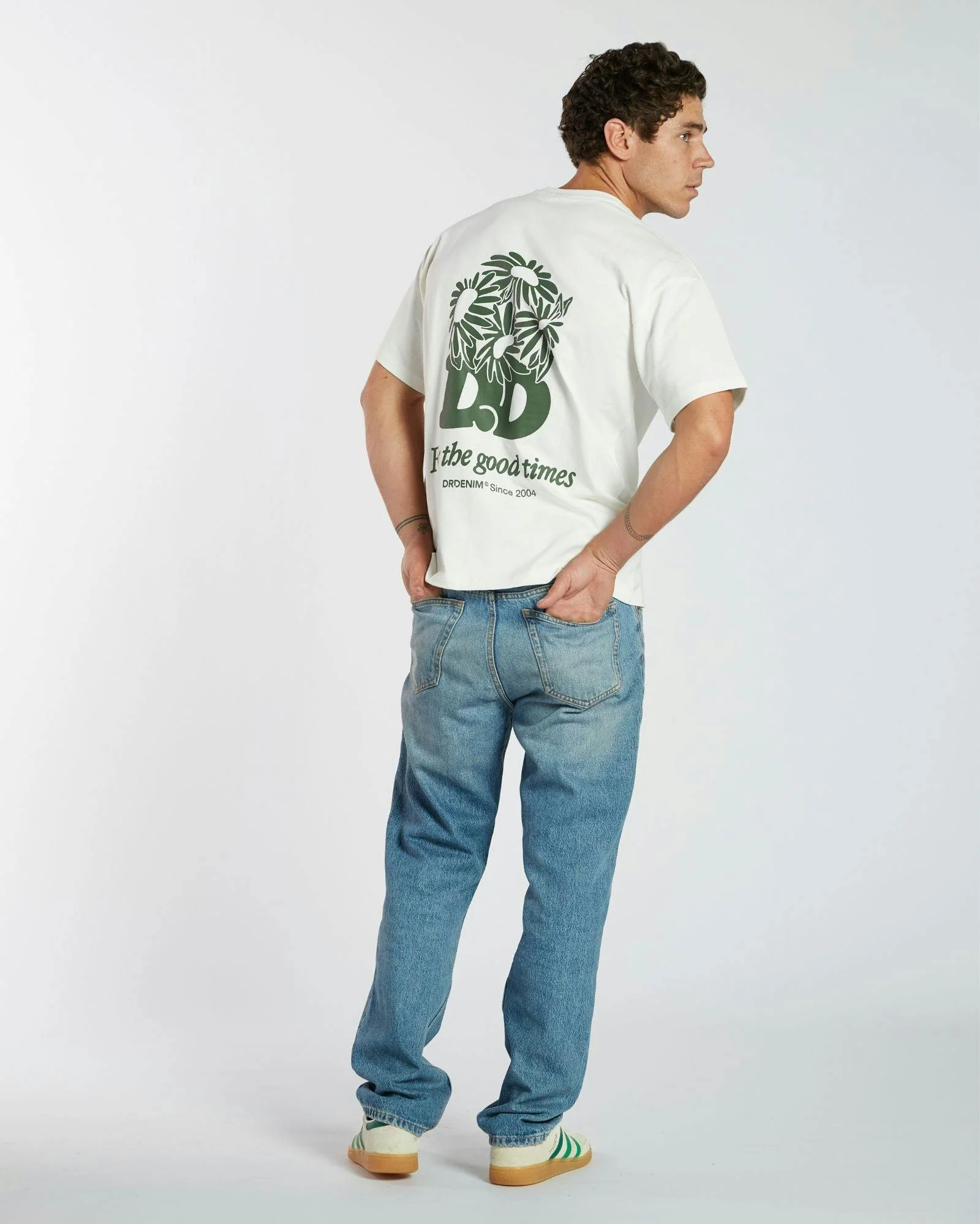 Dash Straight Jeans - Stream Sky Fade - Image 4
