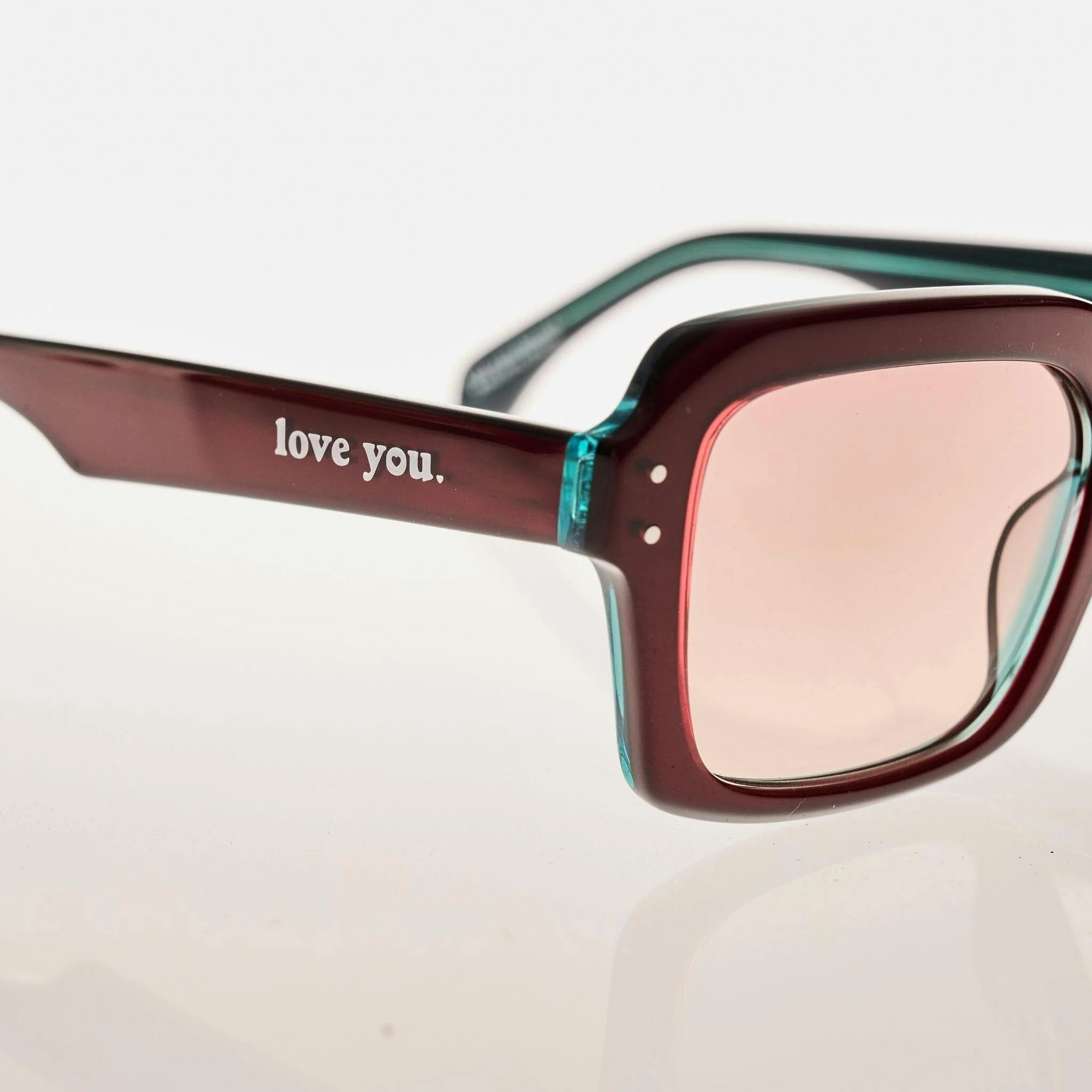 ENTRY Tri Tone Ruby Green | Rose Gradient Bio Lens - Image 5