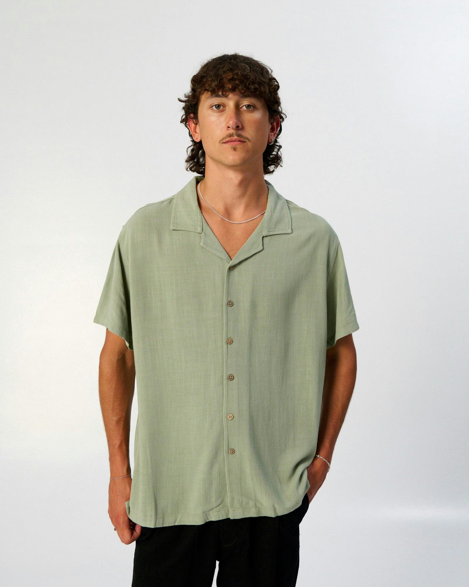 Ernie Resort Shirt - Sea Grass - Image 6
