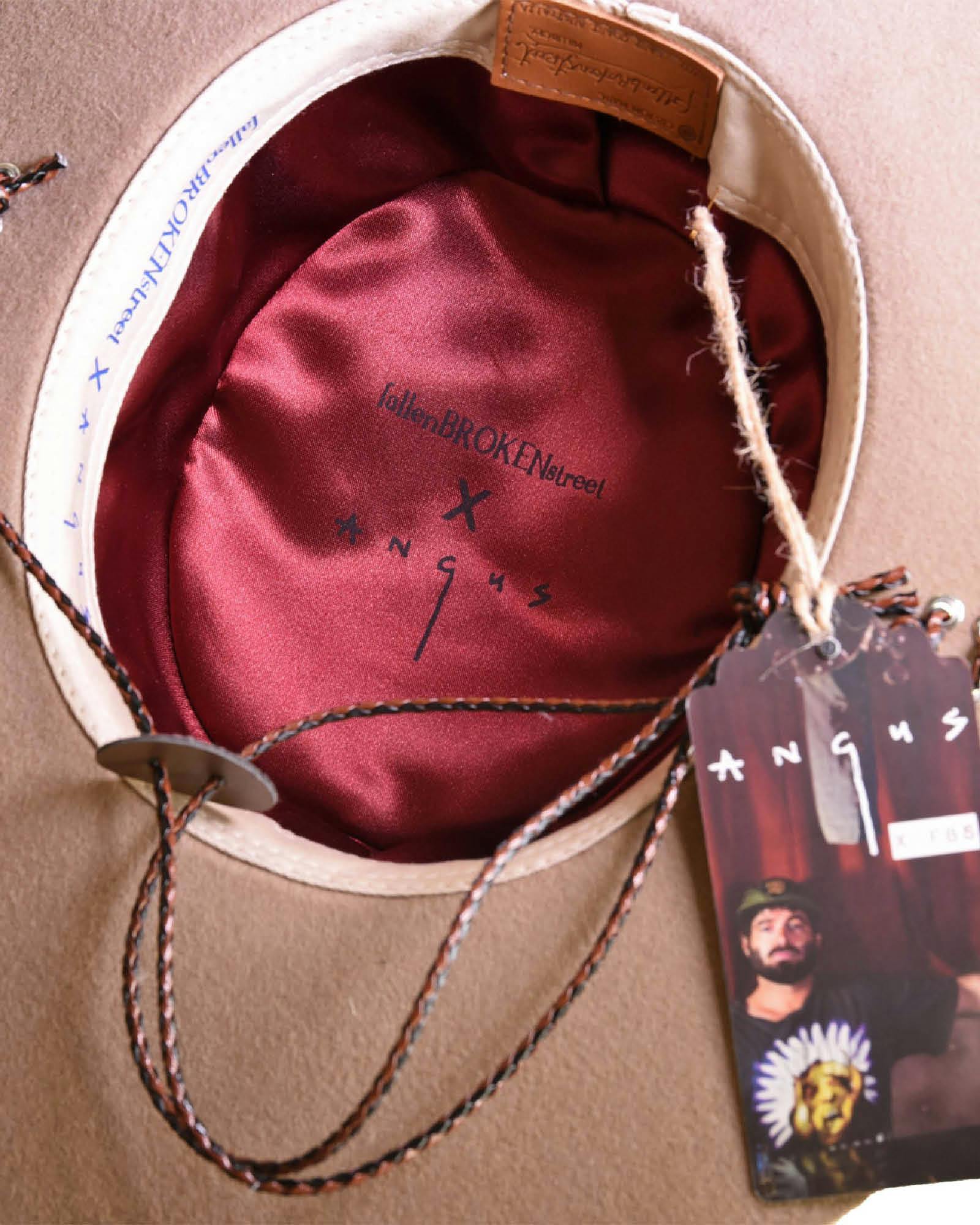 FBS x Angus Stone – The Troubadour Felt Hat - Image 4