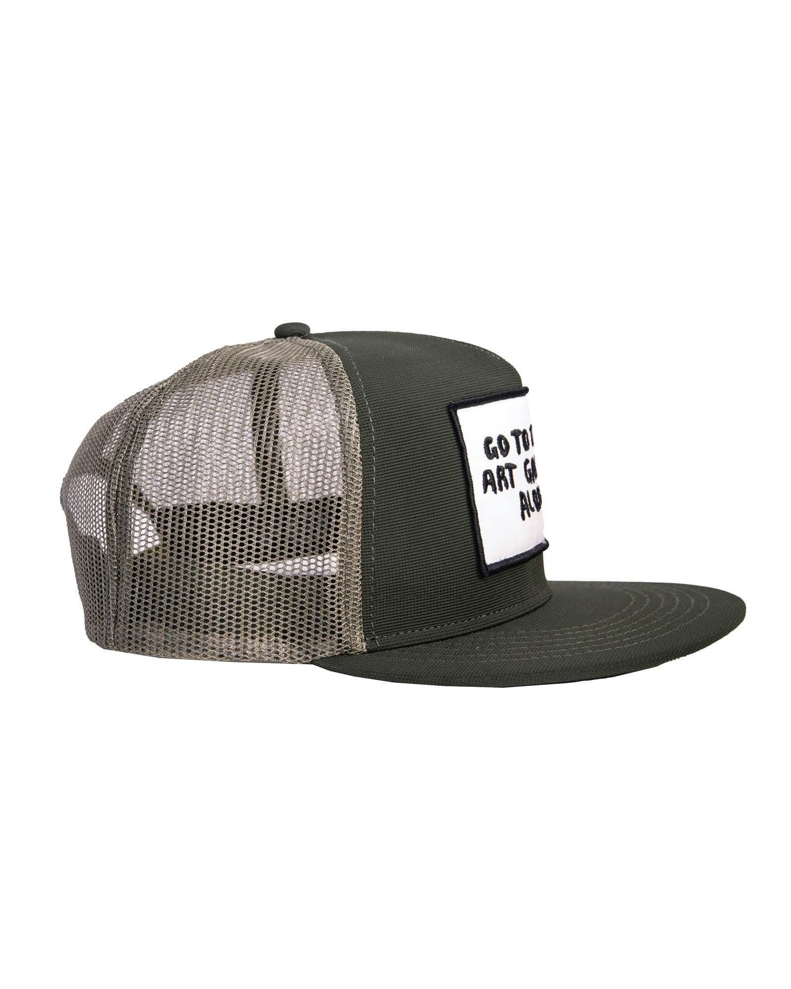 FBS x Marty Baptist - Art Gallery Trucker Cap Army Green - Image 3
