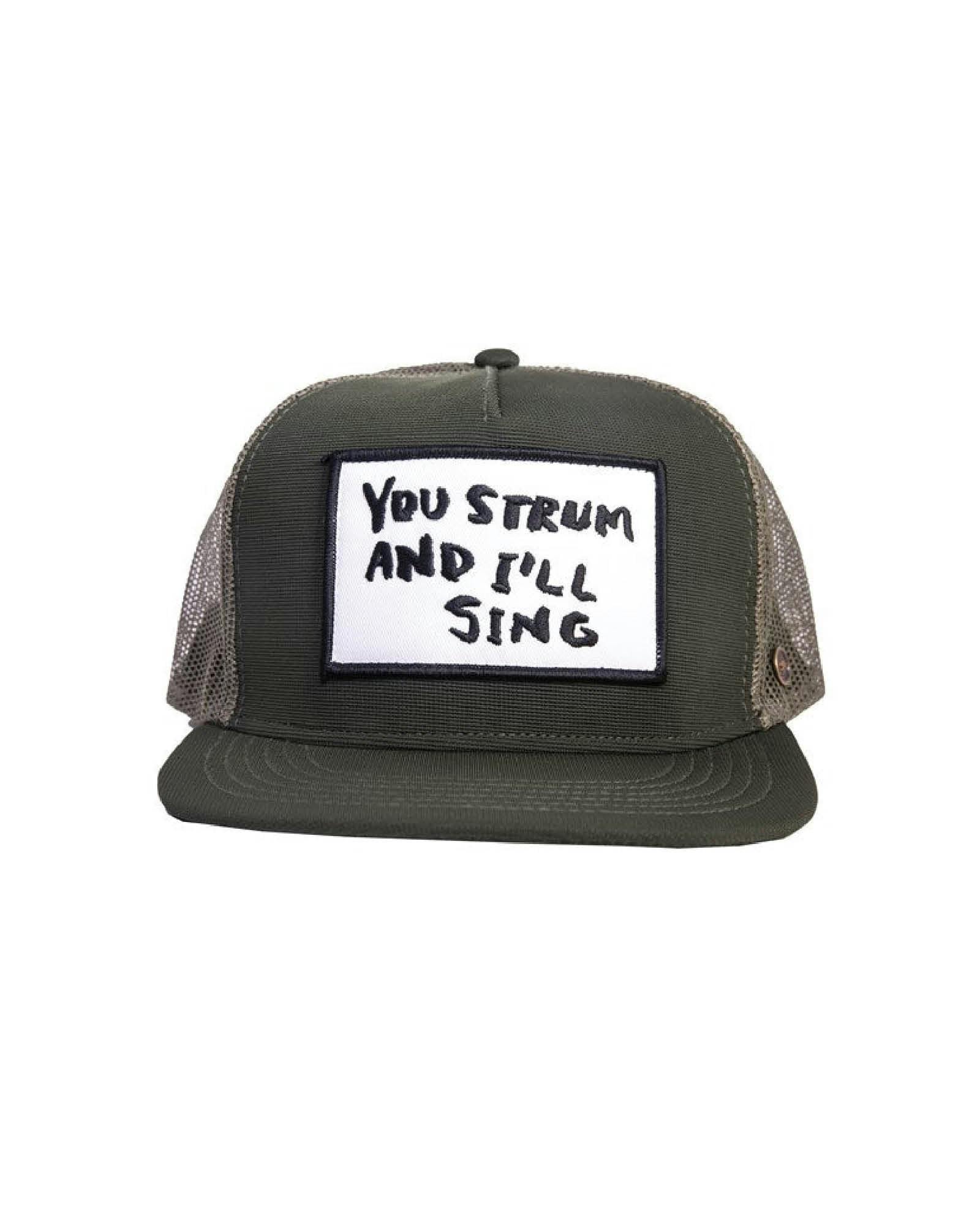 FBS x Marty Baptist – Strum Trucker Cap in Army Green
